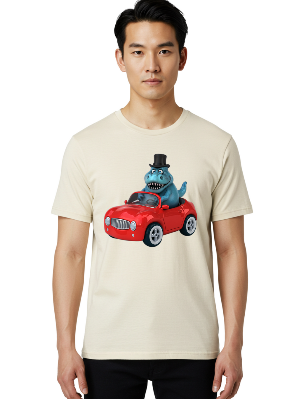 Dino-In-Convertible Men'S Graphic Tee, 100% Cotton, Comfortable Casual Summer Wear, Machine Washable, Vintage Camera, Old Camera, Antique Camera, Black Camera, Classic Photography, Photography Equipment, Nostalgic Device, Film Camera, Bah916