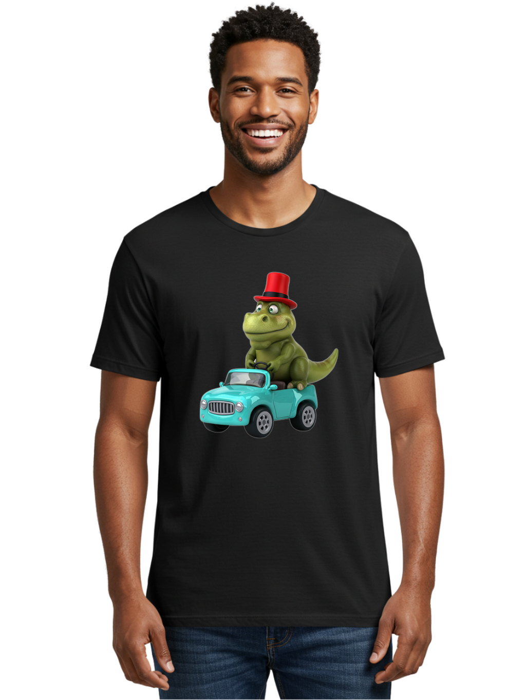 Dino-In-Red-Top-Hat Men'S Graphic Tee, 100% Cotton, Comfortable Casual Summer Wear, Machine Washable, Vintage Camera, Old Camera, Antique Camera, Black Camera, Classic Photography, Photography Equipment, Nostalgic Device, Film Camera, Bah917