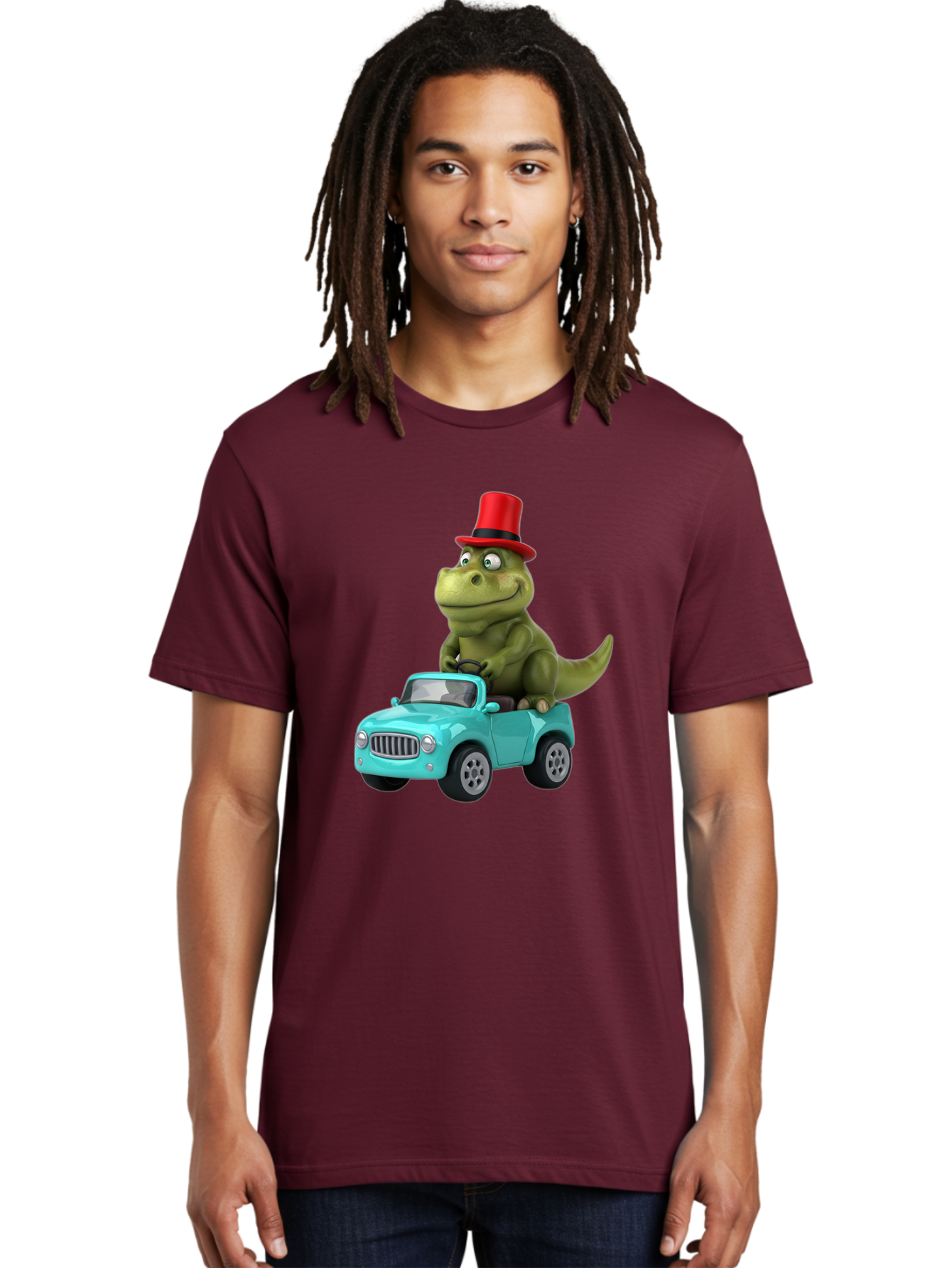 Dino-In-Red-Top-Hat Men'S Graphic Tee, 100% Cotton, Comfortable Casual Summer Wear, Machine Washable, Vintage Camera, Old Camera, Antique Camera, Black Camera, Classic Photography, Photography Equipment, Nostalgic Device, Film Camera, Bah917