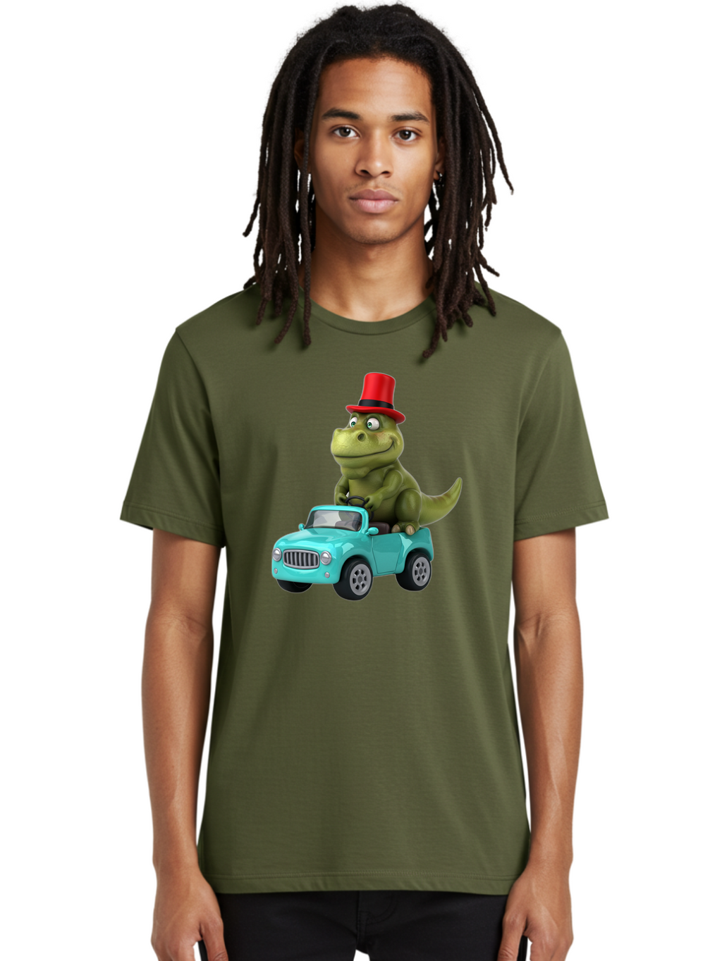 Dino-In-Red-Top-Hat Men'S Graphic Tee, 100% Cotton, Comfortable Casual Summer Wear, Machine Washable, Vintage Camera, Old Camera, Antique Camera, Black Camera, Classic Photography, Photography Equipment, Nostalgic Device, Film Camera, Bah917