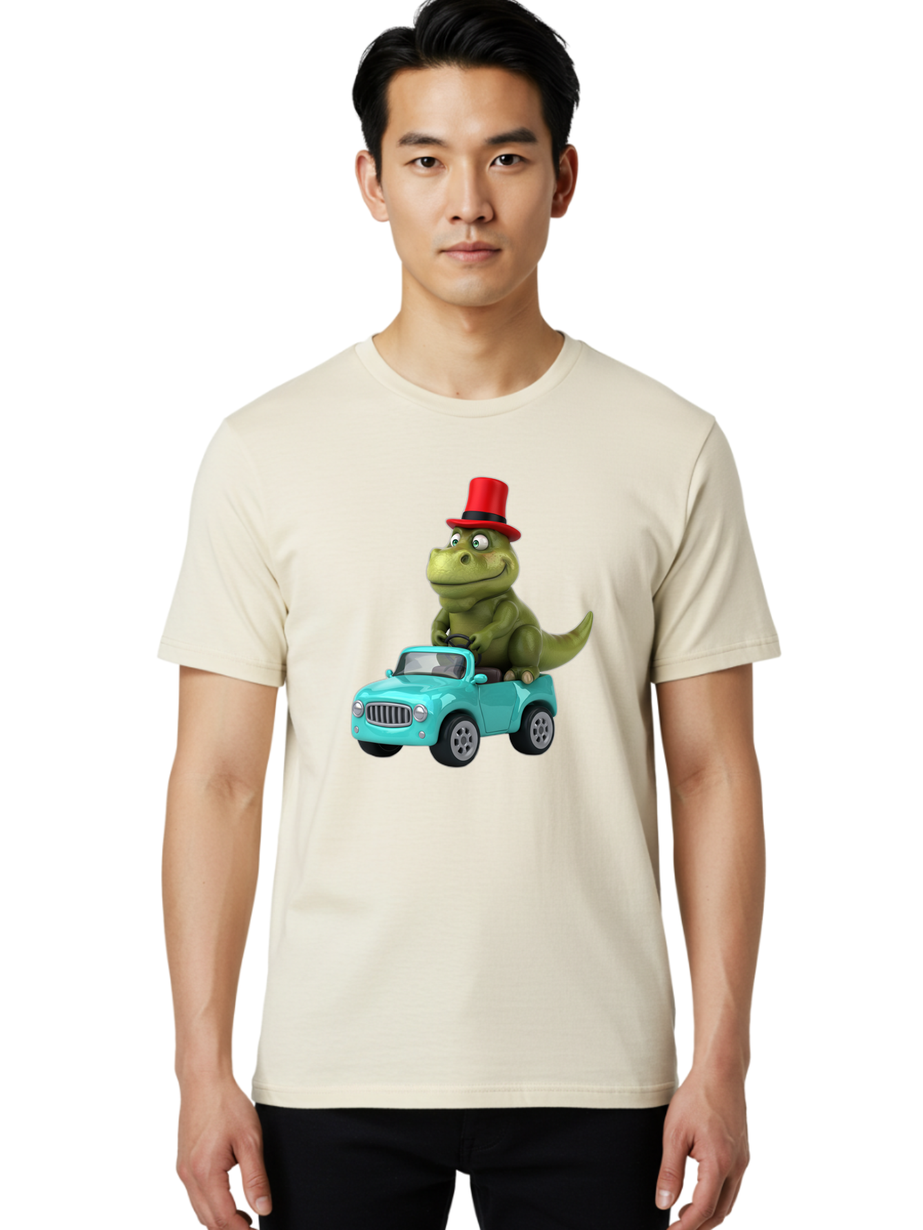 Dino-In-Red-Top-Hat Men'S Graphic Tee, 100% Cotton, Comfortable Casual Summer Wear, Machine Washable, Vintage Camera, Old Camera, Antique Camera, Black Camera, Classic Photography, Photography Equipment, Nostalgic Device, Film Camera, Bah917