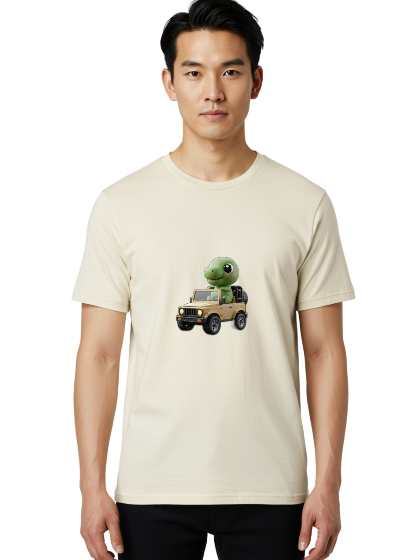 Dino-Jeep Men'S Graphic Tee, 100% Cotton, Comfortable Casual Summer Wear, Machine Washable, Vintage Camera, Old Camera, Antique Camera, Black Camera, Classic Photography, Photography Equipment, Nostalgic Device, Film Camera, Camera Art Bah918