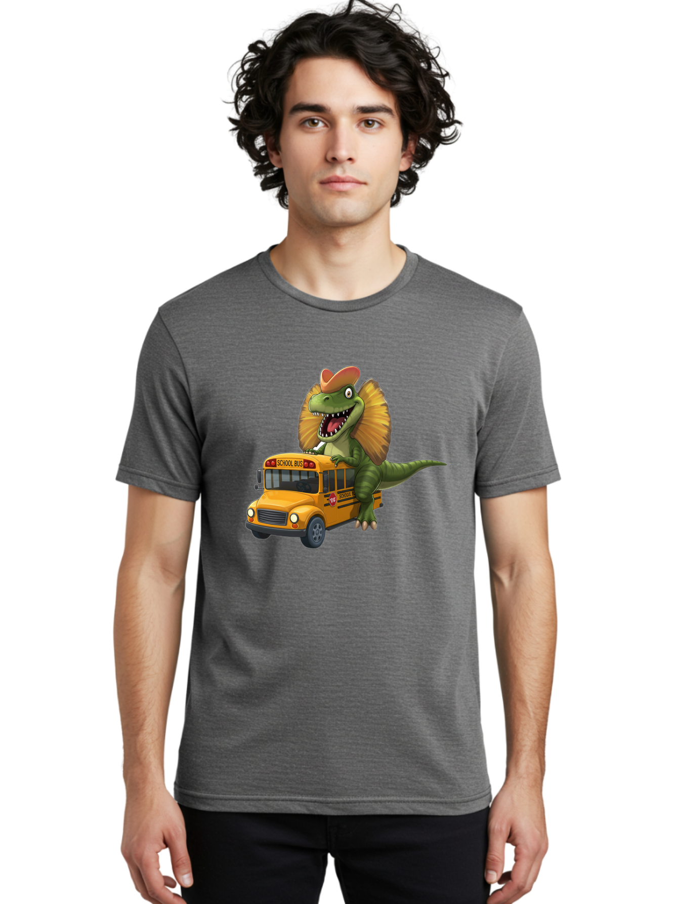 Dino-On-School-Bus Men'S Graphic Tee, 100% Cotton, Comfortable Casual Summer Wear, Machine Washable, Vintage Camera, Old Camera, Antique Camera, Black Camera, Classic Photography, Photography Equipment, Nostalgic Device, Film Camera, Bah920
