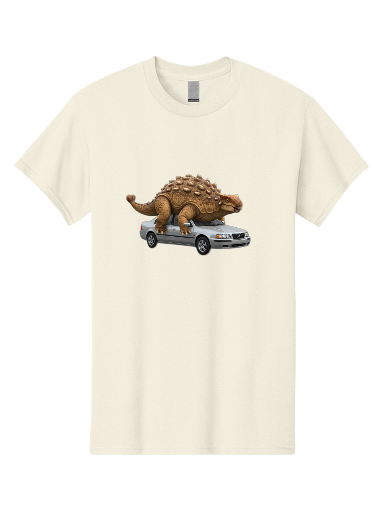 Dino-On-Volvo Men'S Graphic Tee, 100% Cotton, Comfortable Casual Summer Wear, Machine Washable, Vintage Camera, Old Camera, Antique Camera, Black Camera, Classic Photography, Photography Equipment, Nostalgic Device, Film Camera, Camera Art Bah921