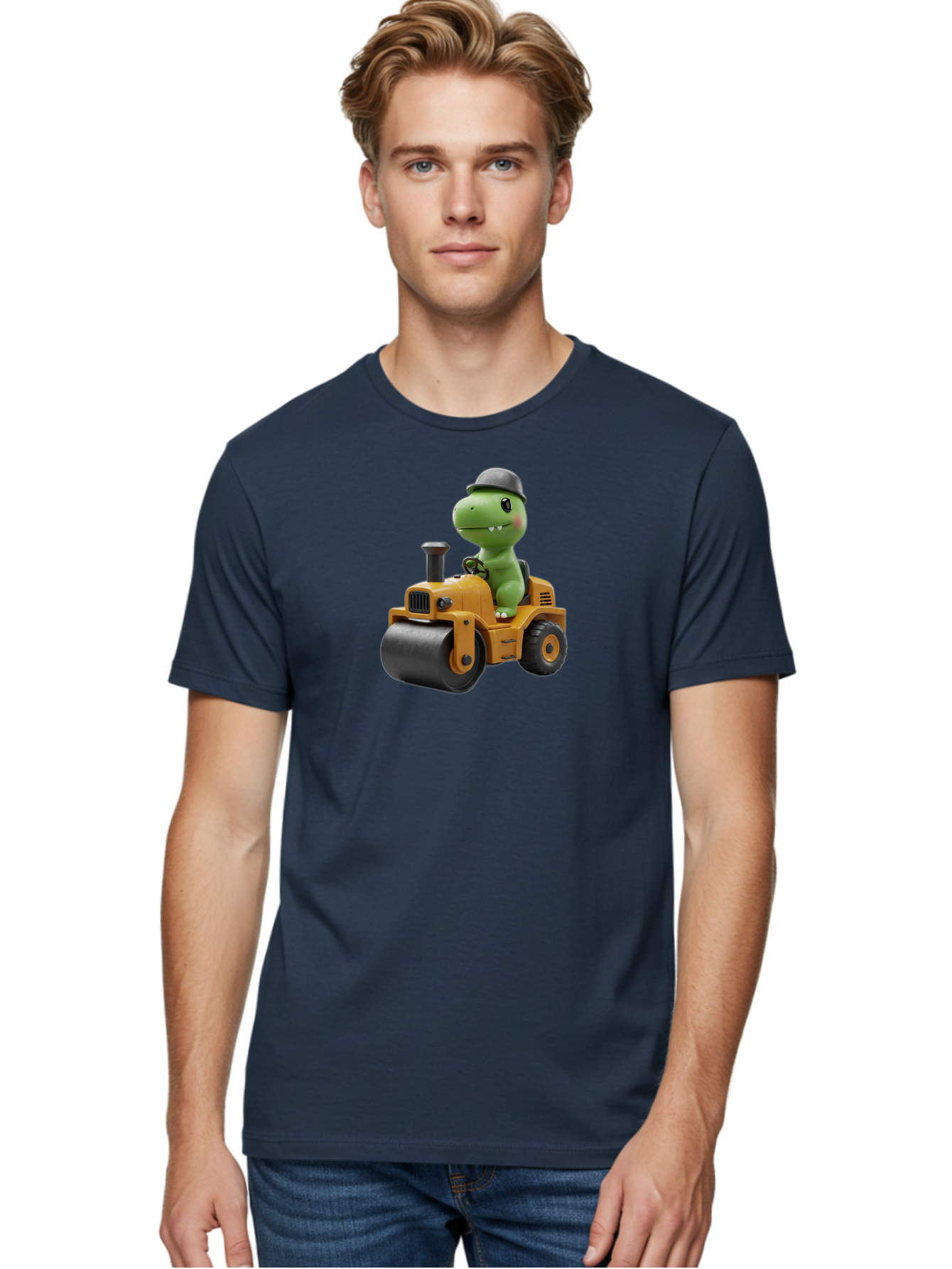 Dino-Steamroller Men'S Graphic Tee, 100% Cotton, Comfortable Casual Summer Wear, Machine Washable, Vintage Camera, Old Camera, Antique Camera, Black Camera, Classic Photography, Photography Equipment, Nostalgic Device, Film Camera, Camera Art Bah923