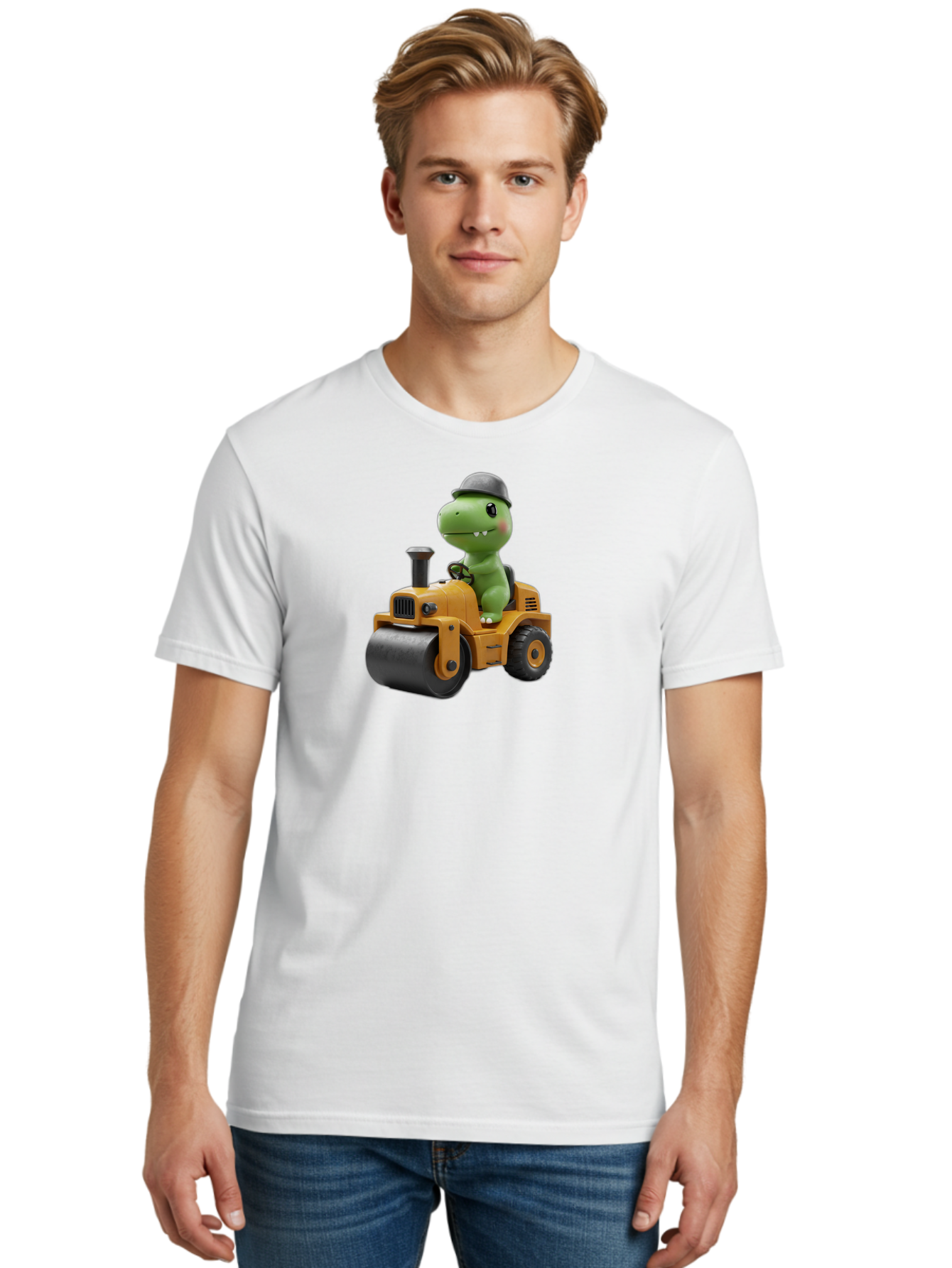 Dino-Steamroller Men'S Graphic Tee, 100% Cotton, Comfortable Casual Summer Wear, Machine Washable, Vintage Camera, Old Camera, Antique Camera, Black Camera, Classic Photography, Photography Equipment, Nostalgic Device, Film Camera, Camera Art Bah923