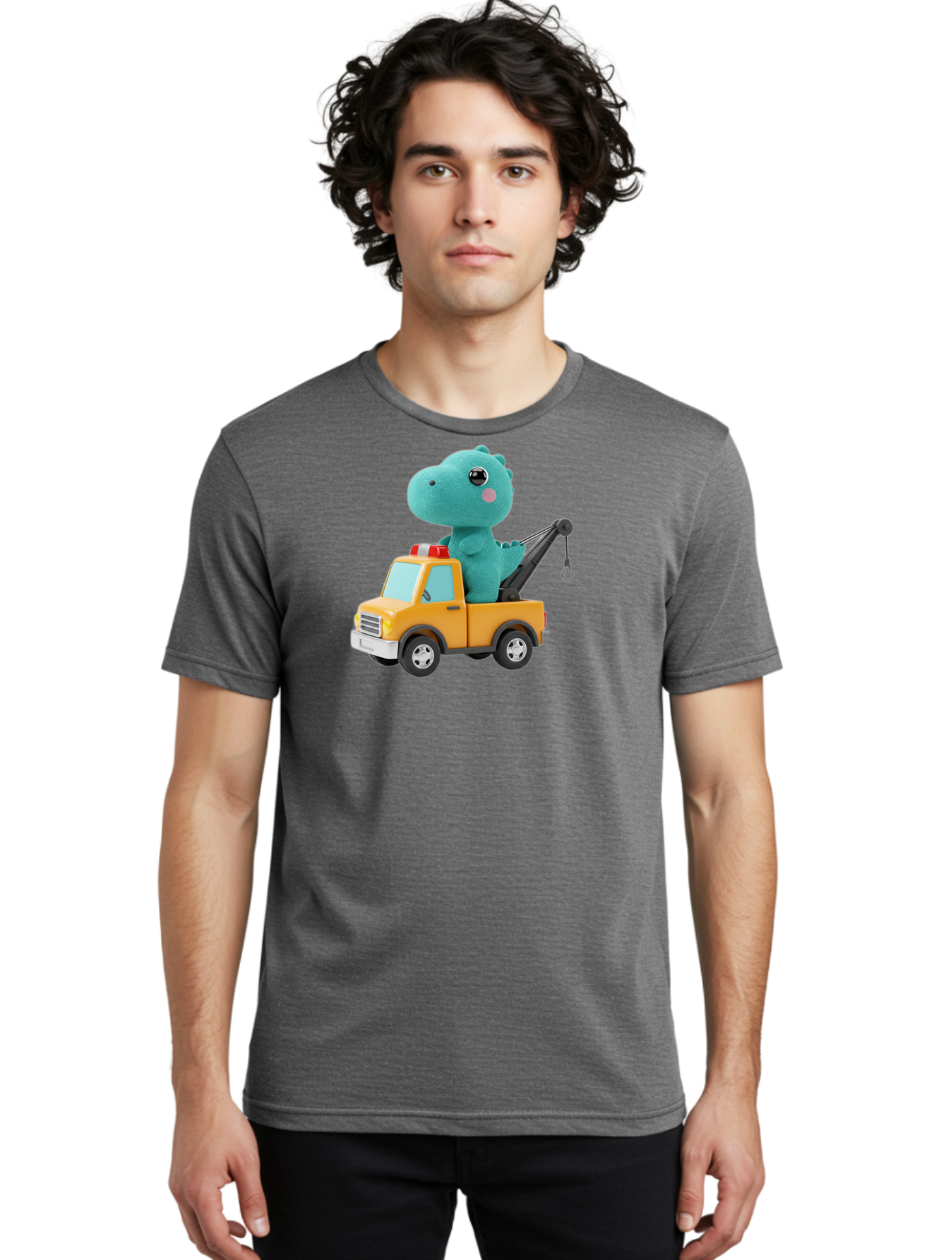 Dino-Tow-Truck Men'S Graphic Tee, 100% Cotton, Comfortable Casual Summer Wear, Machine Washable, Vintage Camera, Old Camera, Antique Camera, Black Camera, Classic Photography, Photography Equipment, Nostalgic Device, Film Camera, Camera Art Bah925