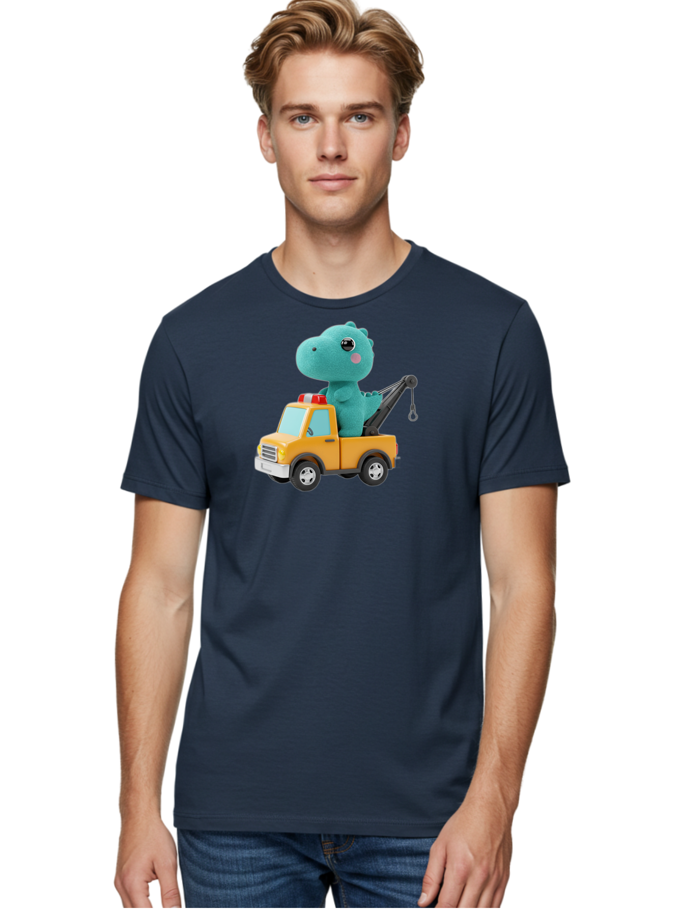 Dino-Tow-Truck Men'S Graphic Tee, 100% Cotton, Comfortable Casual Summer Wear, Machine Washable, Vintage Camera, Old Camera, Antique Camera, Black Camera, Classic Photography, Photography Equipment, Nostalgic Device, Film Camera, Camera Art Bah925