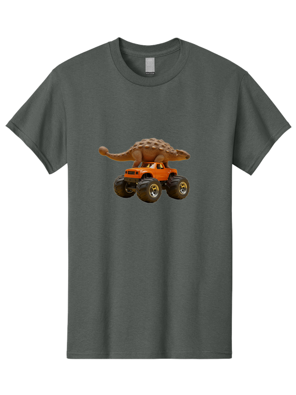 Dino-Truck-1 Men'S Graphic Tee, 100% Cotton, Comfortable Casual Summer Wear, Machine Washable, Vintage Camera, Old Camera, Antique Camera, Black Camera, Classic Photography, Photography Equipment, Nostalgic Device, Film Camera, Camera Art Bah926