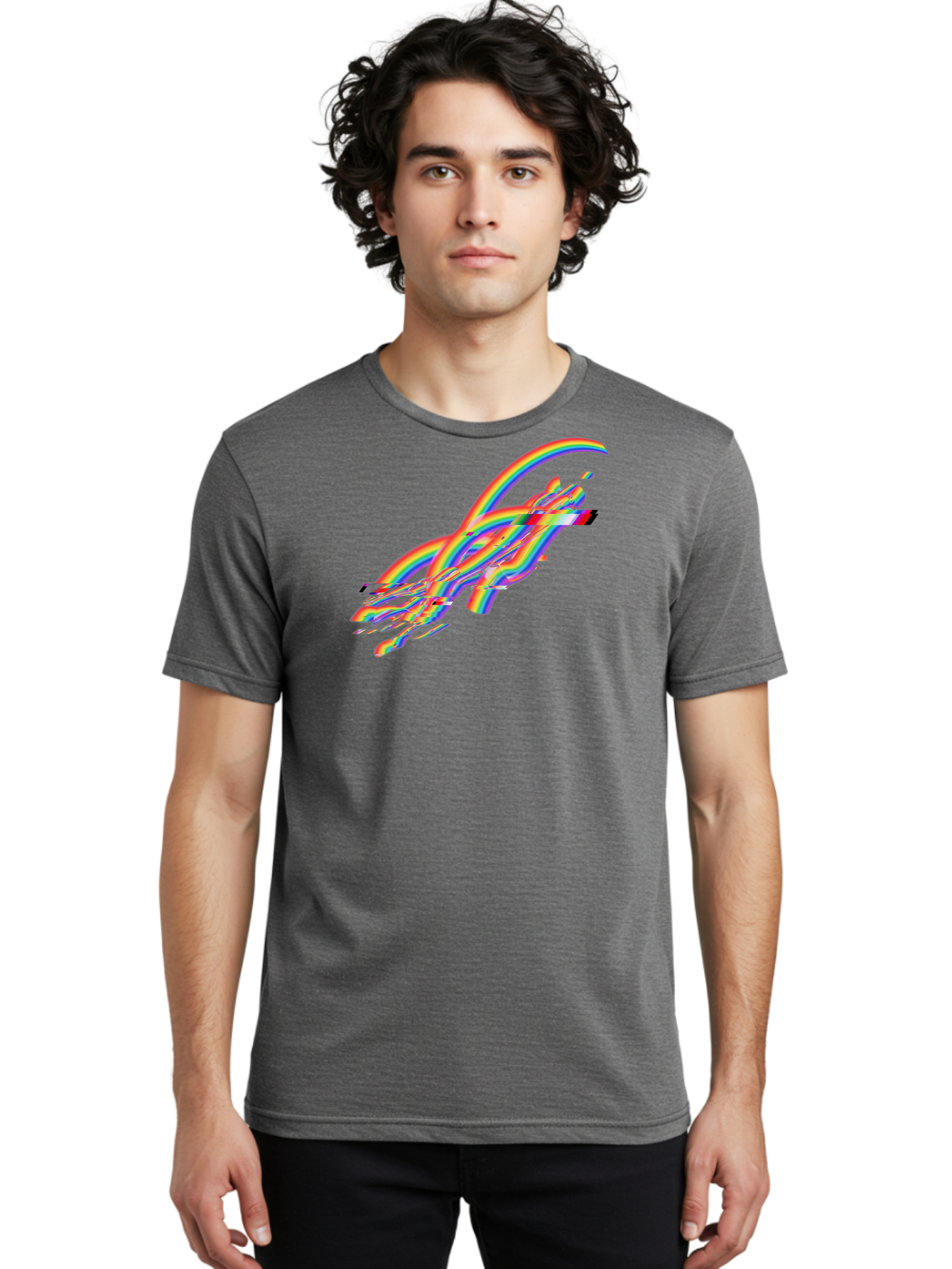 Distorted-Swirl Men'S Graphic Tee, 100% Cotton, Comfortable Casual Summer Wear, Machine Washable, Vintage Camera, Old Camera, Antique Camera, Black Camera, Classic Photography, Photography Equipment, Nostalgic Device, Film Camera, Camera Art Bah935