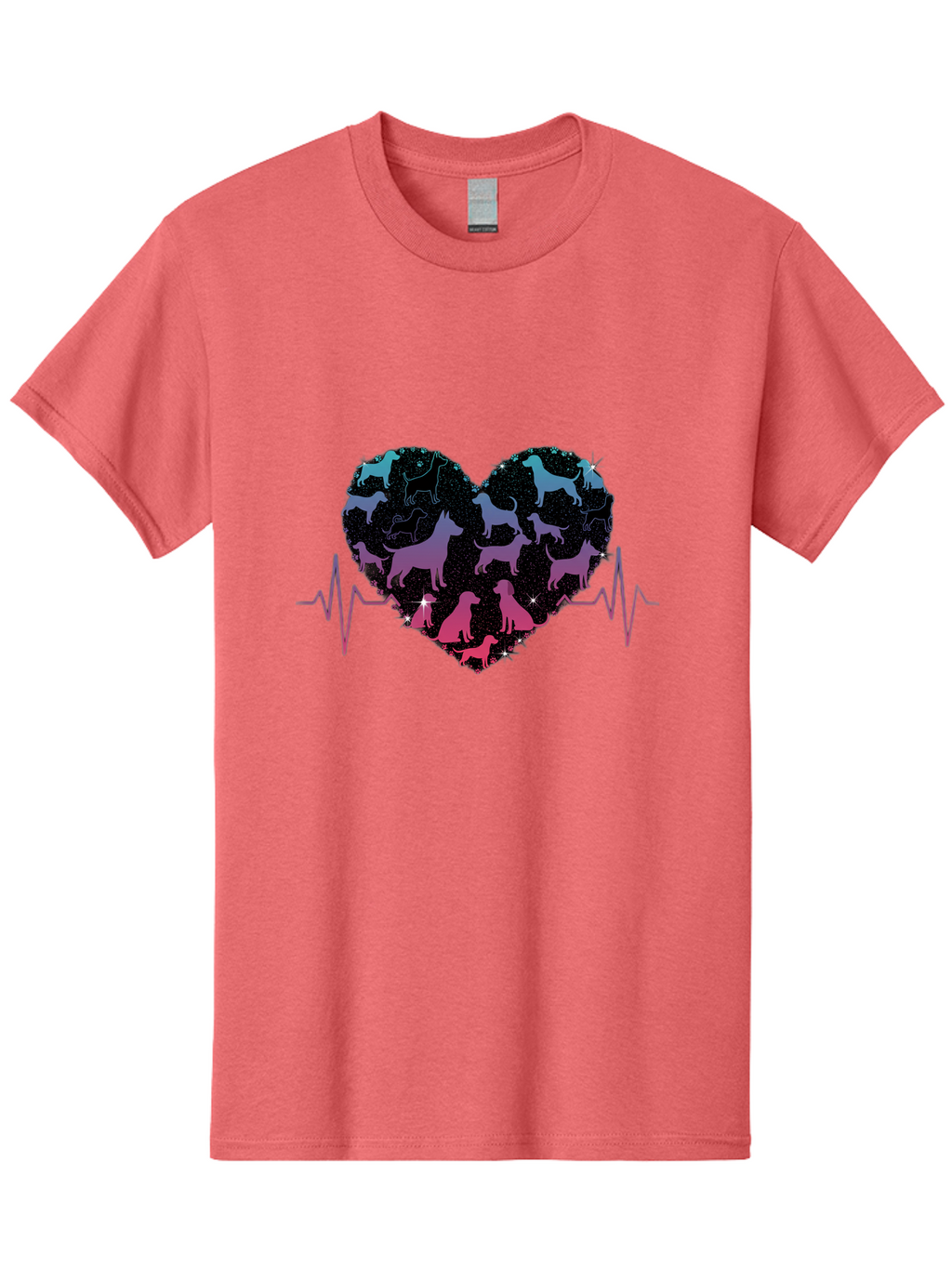 Dogs-In-Heart-1 Men'S Graphic Tee, 100% Cotton, Comfortable Casual Summer Wear, Machine Washable, Vintage Camera, Old Camera, Antique Camera, Black Camera, Classic Photography, Photography Equipment, Nostalgic Device, Film Camera, Camera Art Bah951