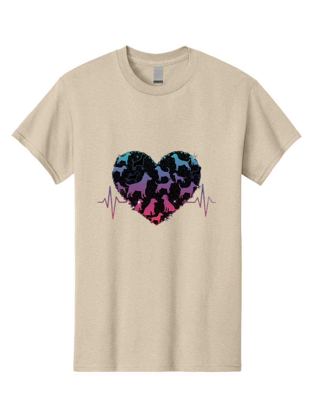 Dogs-In-Heart-1 Men'S Graphic Tee, 100% Cotton, Comfortable Casual Summer Wear, Machine Washable, Vintage Camera, Old Camera, Antique Camera, Black Camera, Classic Photography, Photography Equipment, Nostalgic Device, Film Camera, Camera Art Bah951