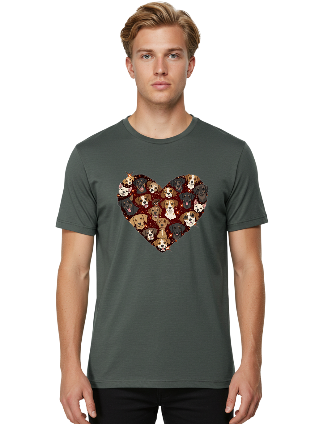 Dogs-In-Heart Men'S Graphic Tee, 100% Cotton, Comfortable Casual Summer Wear, Machine Washable, Vintage Camera, Old Camera, Antique Camera, Black Camera, Classic Photography, Photography Equipment, Nostalgic Device, Film Camera, Camera Art Bah952