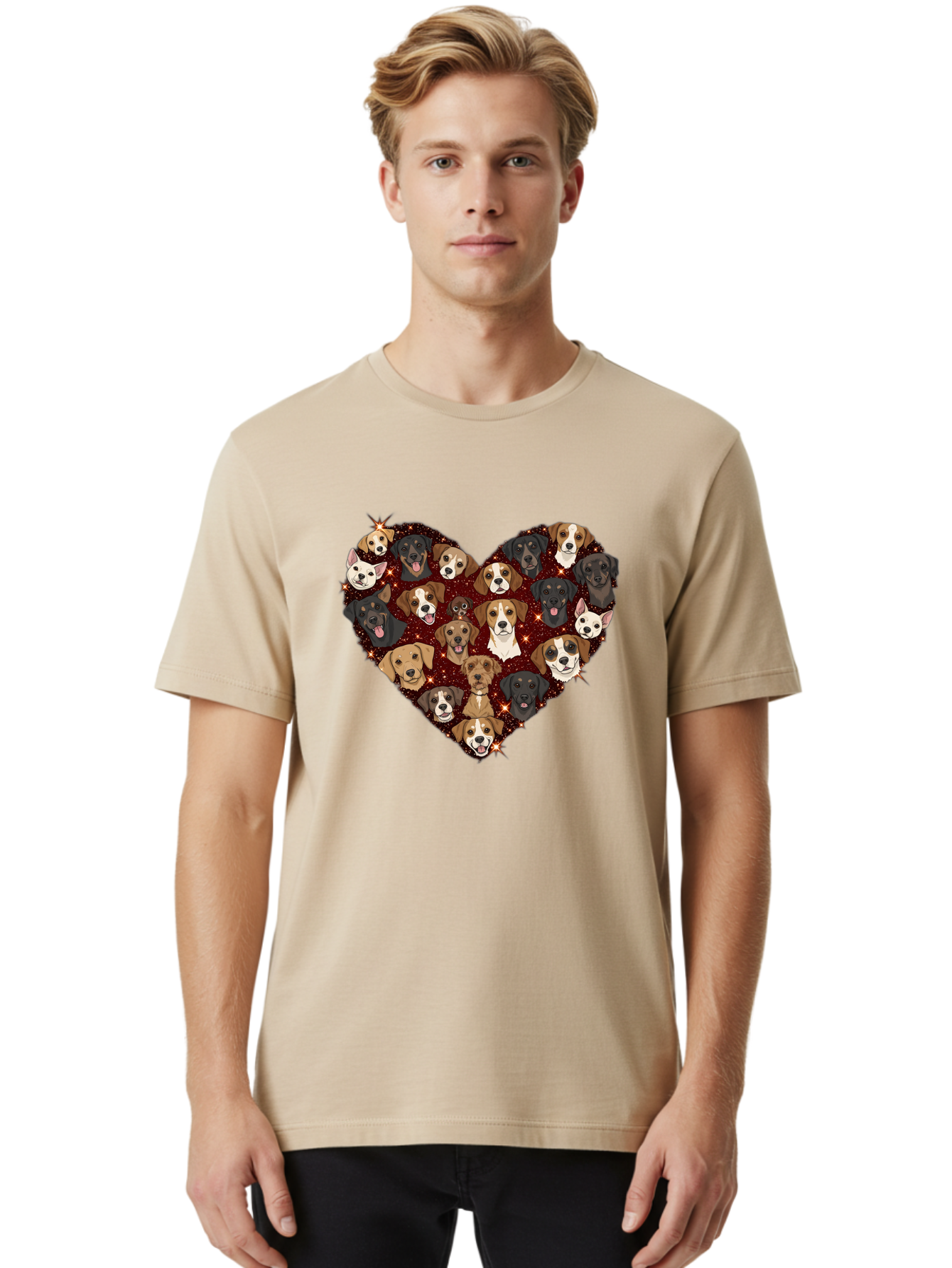 Dogs-In-Heart Men'S Graphic Tee, 100% Cotton, Comfortable Casual Summer Wear, Machine Washable, Vintage Camera, Old Camera, Antique Camera, Black Camera, Classic Photography, Photography Equipment, Nostalgic Device, Film Camera, Camera Art Bah952