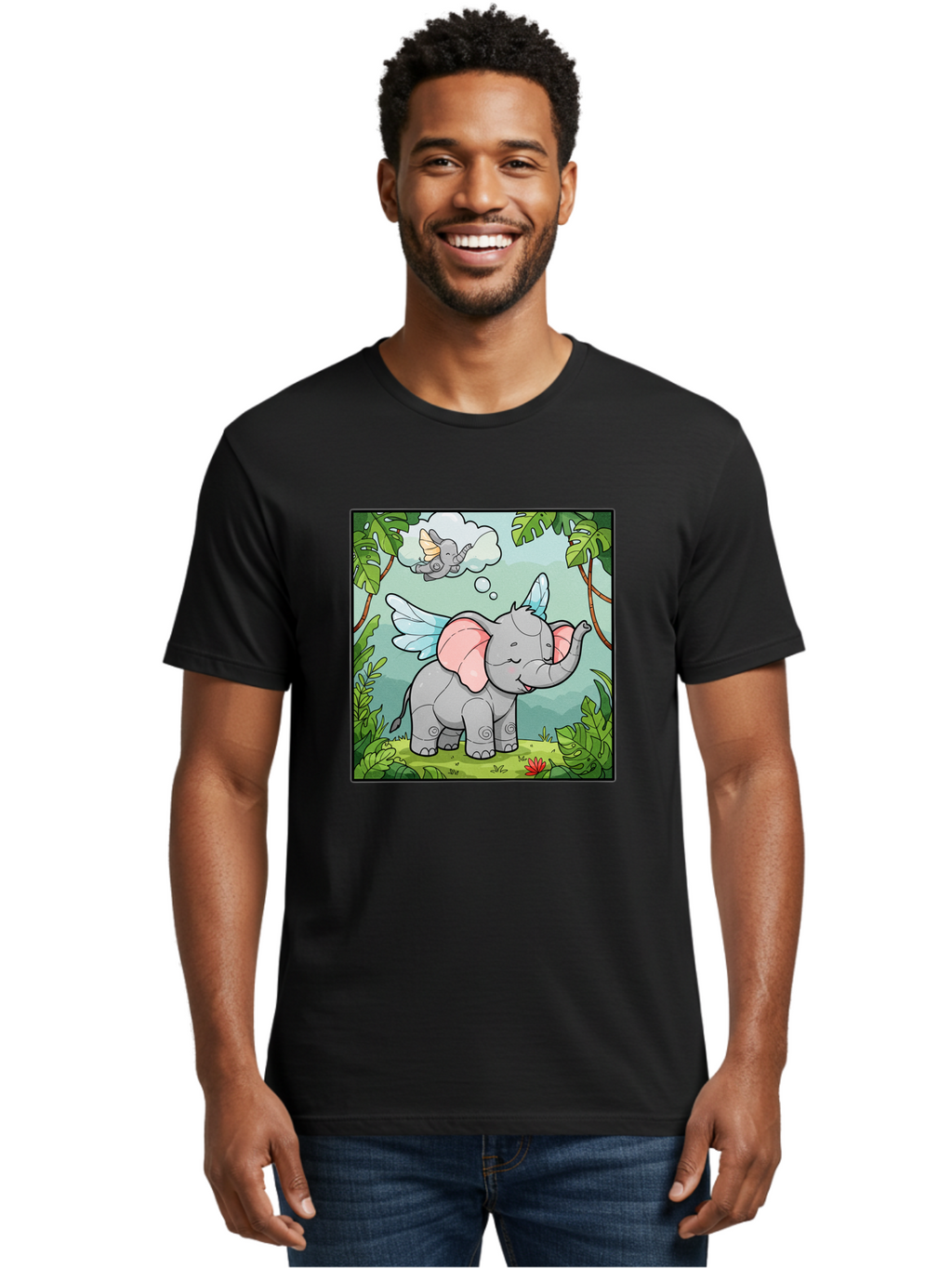Dreaming-Elephant Men'S Graphic Tee, 100% Cotton, Comfortable Casual Summer Wear, Machine Washable, Vintage Camera, Old Camera, Antique Camera, Black Camera, Classic Photography, Photography Equipment, Nostalgic Device, Film Camera, Camera Art Bah955