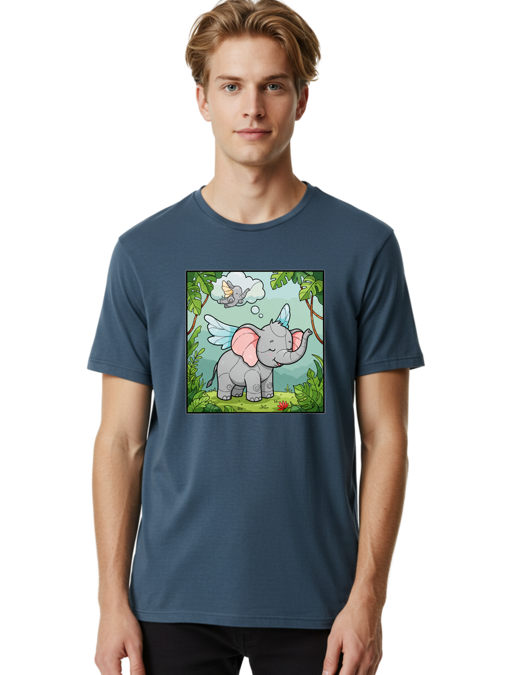 Dreaming-Elephant Men'S Graphic Tee, 100% Cotton, Comfortable Casual Summer Wear, Machine Washable, Vintage Camera, Old Camera, Antique Camera, Black Camera, Classic Photography, Photography Equipment, Nostalgic Device, Film Camera, Camera Art Bah955