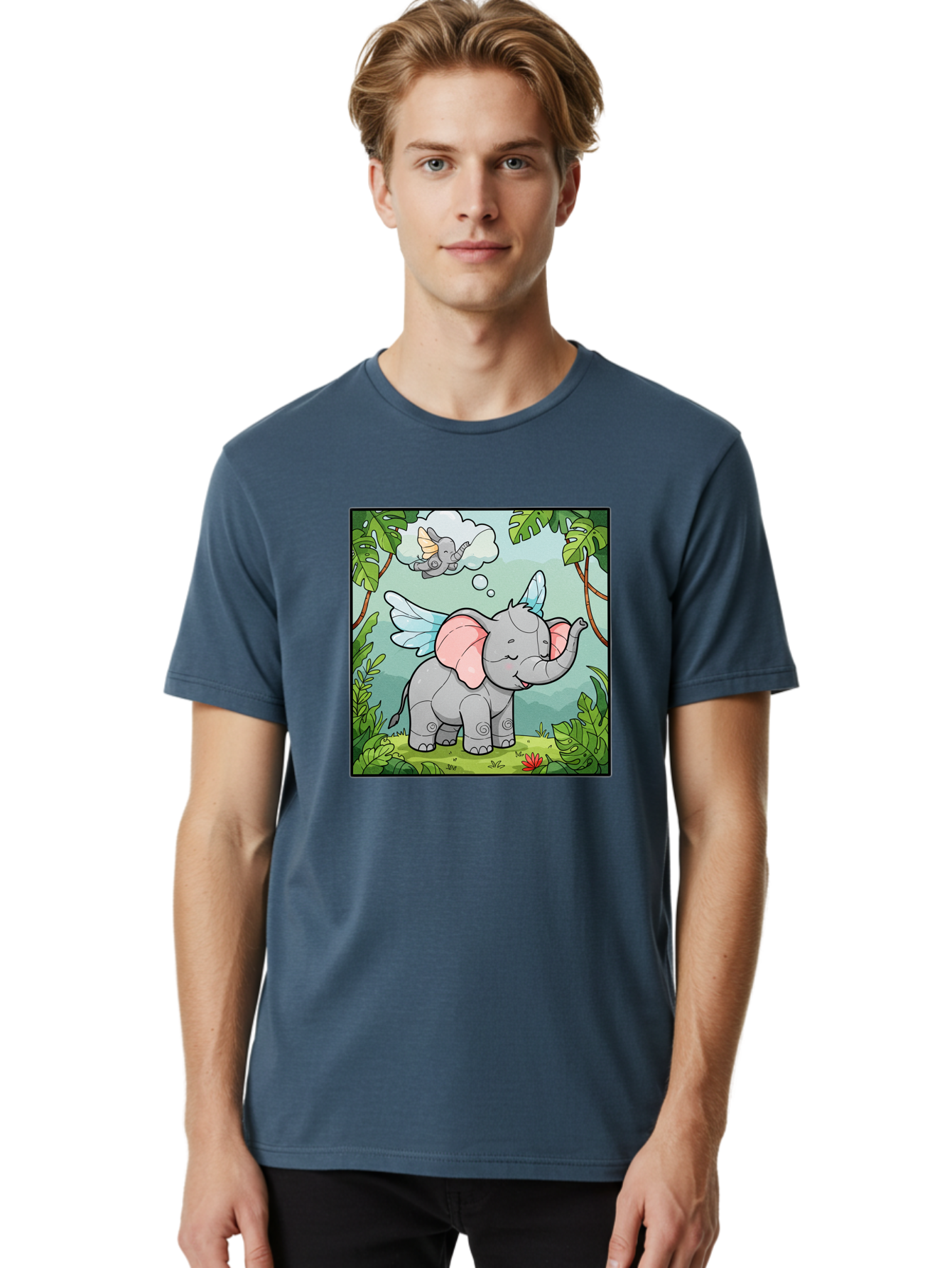 Dreaming-Elephant Men'S Graphic Tee, 100% Cotton, Comfortable Casual Summer Wear, Machine Washable, Vintage Camera, Old Camera, Antique Camera, Black Camera, Classic Photography, Photography Equipment, Nostalgic Device, Film Camera, Camera Art Bah955