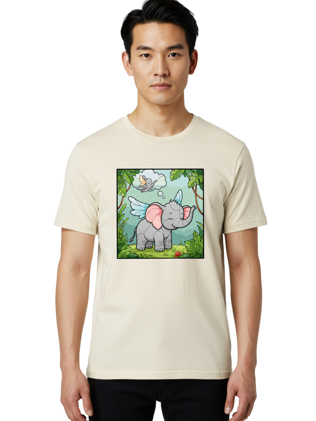 Dreaming-Elephant Men'S Graphic Tee, 100% Cotton, Comfortable Casual Summer Wear, Machine Washable, Vintage Camera, Old Camera, Antique Camera, Black Camera, Classic Photography, Photography Equipment, Nostalgic Device, Film Camera, Camera Art Bah955