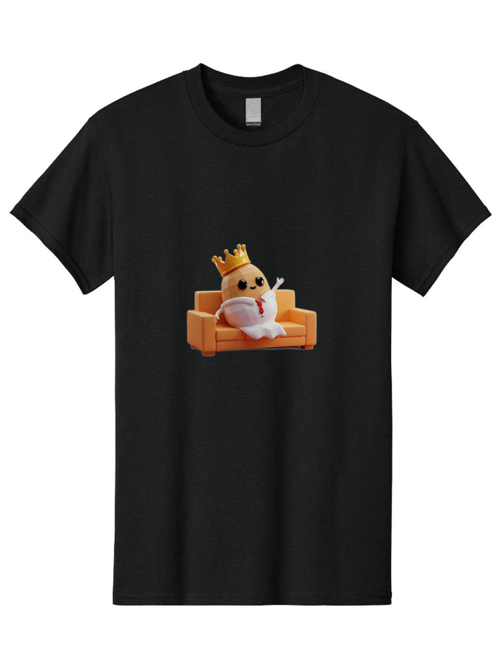 Egg-Character-On-Couch Men'S Graphic Tee, 100% Cotton, Comfortable Casual Summer Wear, Machine Washable, Vintage Camera, Old Camera, Antique Camera, Black Camera, Classic Photography, Photography Equipment, Nostalgic Device, Film Camera, Bah957