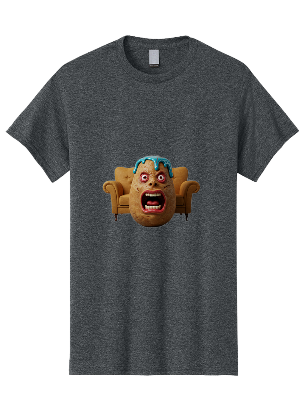 Egg-Head-On-Couch Men'S Graphic Tee, 100% Cotton, Comfortable Casual Summer Wear, Machine Washable, Vintage Camera, Old Camera, Antique Camera, Black Camera, Classic Photography, Photography Equipment, Nostalgic Device, Film Camera, Camera Art Bah958