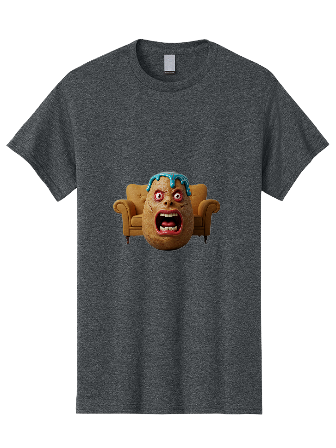 Egg-Head-On-Couch Men'S Graphic Tee, 100% Cotton, Comfortable Casual Summer Wear, Machine Washable, Vintage Camera, Old Camera, Antique Camera, Black Camera, Classic Photography, Photography Equipment, Nostalgic Device, Film Camera, Camera Art Bah958