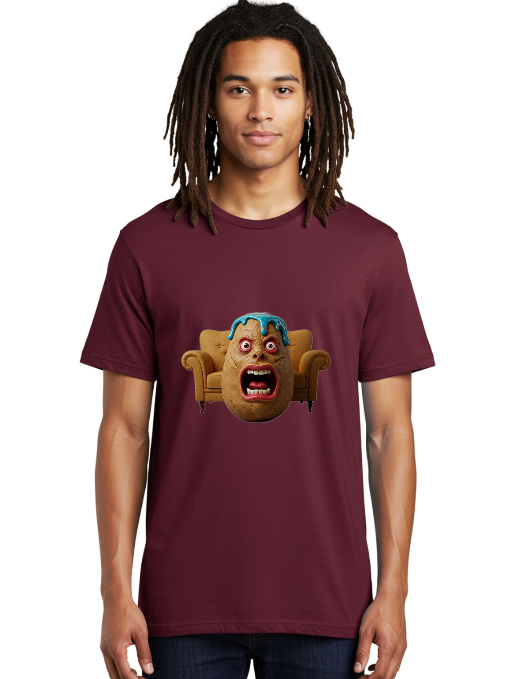 Egg-Head-On-Couch Men'S Graphic Tee, 100% Cotton, Comfortable Casual Summer Wear, Machine Washable, Vintage Camera, Old Camera, Antique Camera, Black Camera, Classic Photography, Photography Equipment, Nostalgic Device, Film Camera, Camera Art Bah958