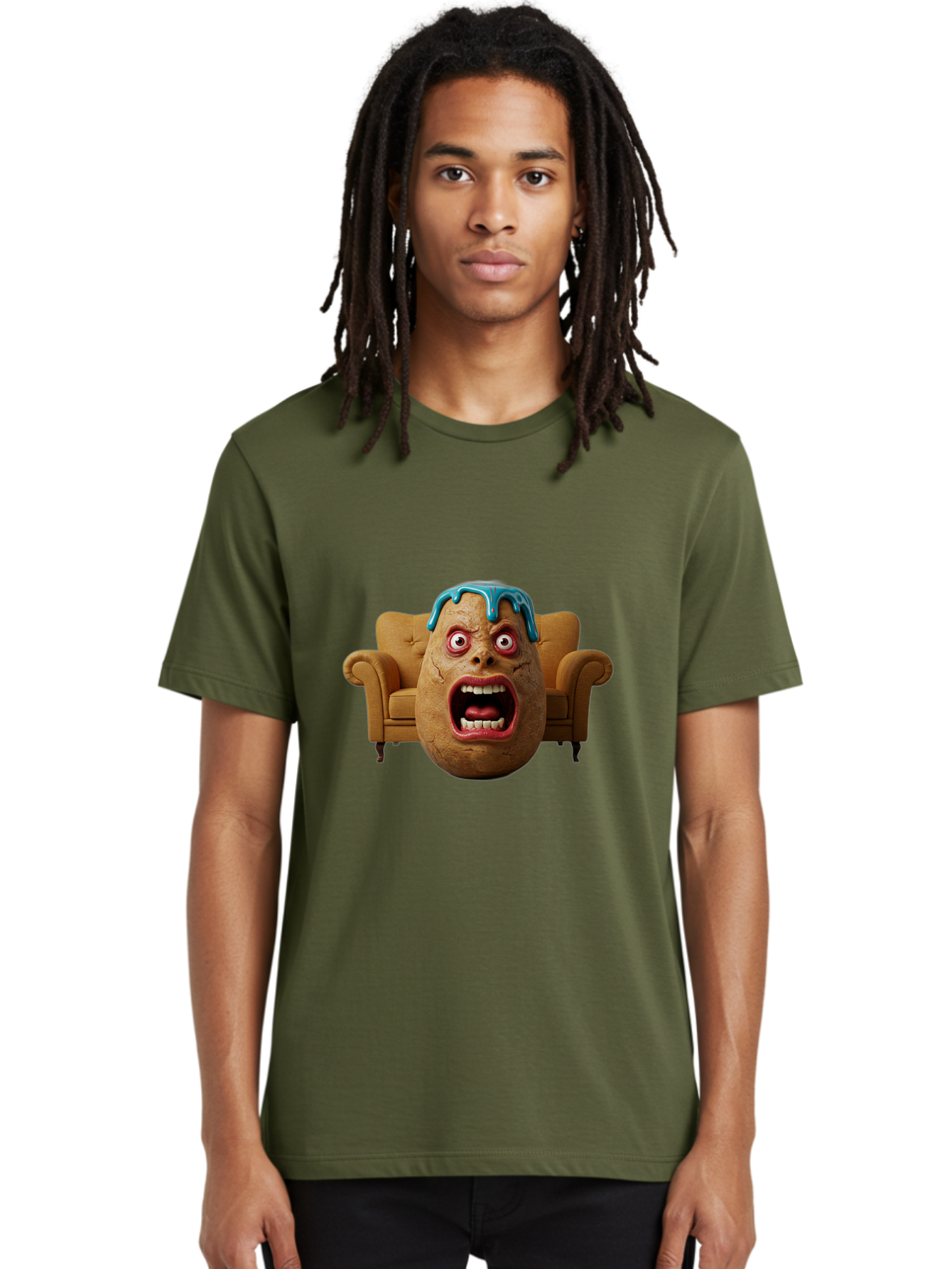 Egg-Head-On-Couch Men'S Graphic Tee, 100% Cotton, Comfortable Casual Summer Wear, Machine Washable, Vintage Camera, Old Camera, Antique Camera, Black Camera, Classic Photography, Photography Equipment, Nostalgic Device, Film Camera, Camera Art Bah958