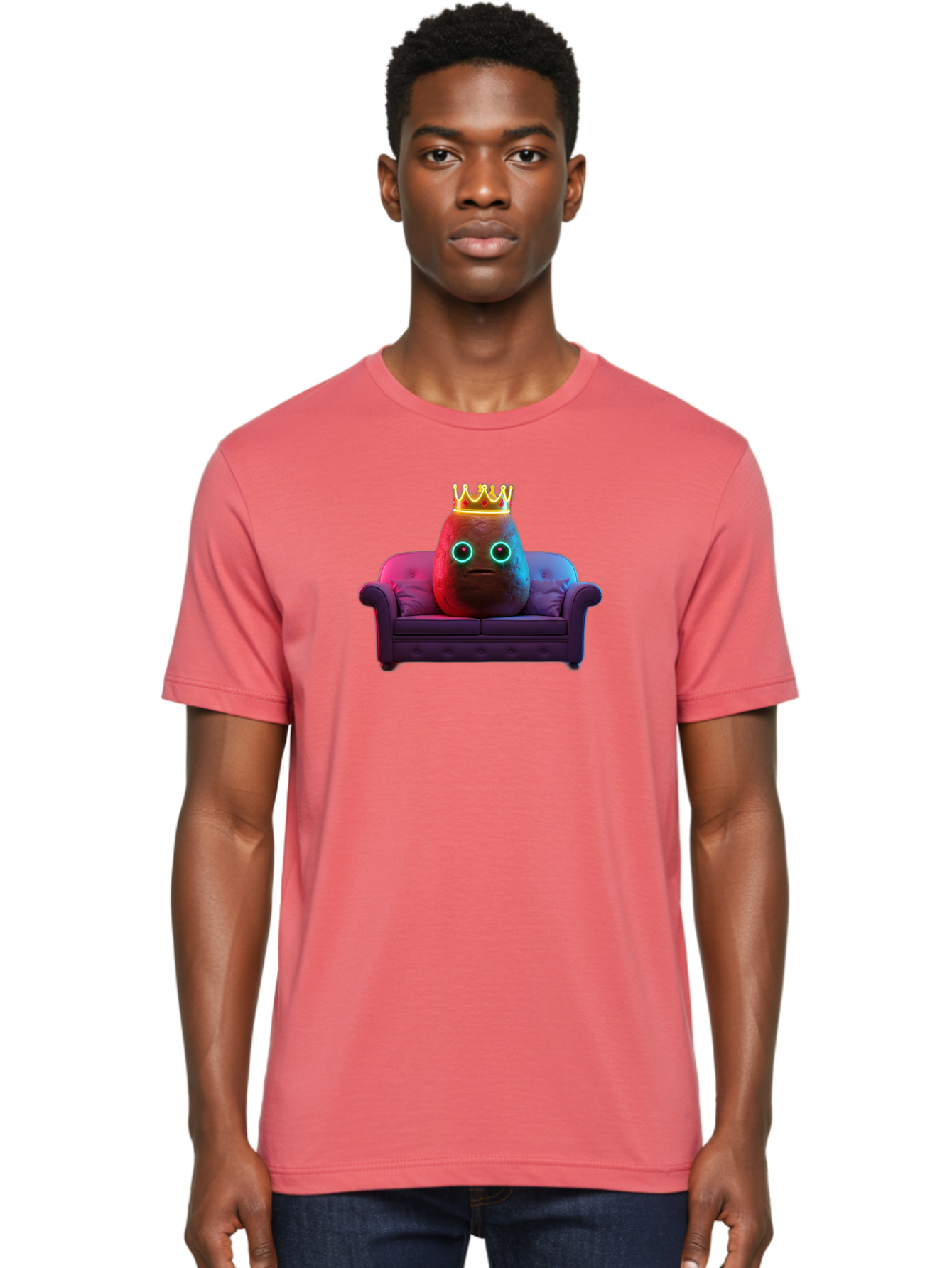 Egg-With-Crown Men'S Graphic Tee, 100% Cotton, Comfortable Casual Summer Wear, Machine Washable, Vintage Camera, Old Camera, Antique Camera, Black Camera, Classic Photography, Photography Equipment, Nostalgic Device, Film Camera, Camera Art Bah963