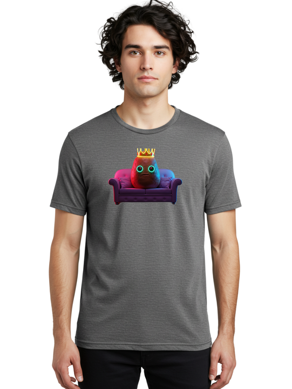 Egg-With-Crown Men'S Graphic Tee, 100% Cotton, Comfortable Casual Summer Wear, Machine Washable, Vintage Camera, Old Camera, Antique Camera, Black Camera, Classic Photography, Photography Equipment, Nostalgic Device, Film Camera, Camera Art Bah963