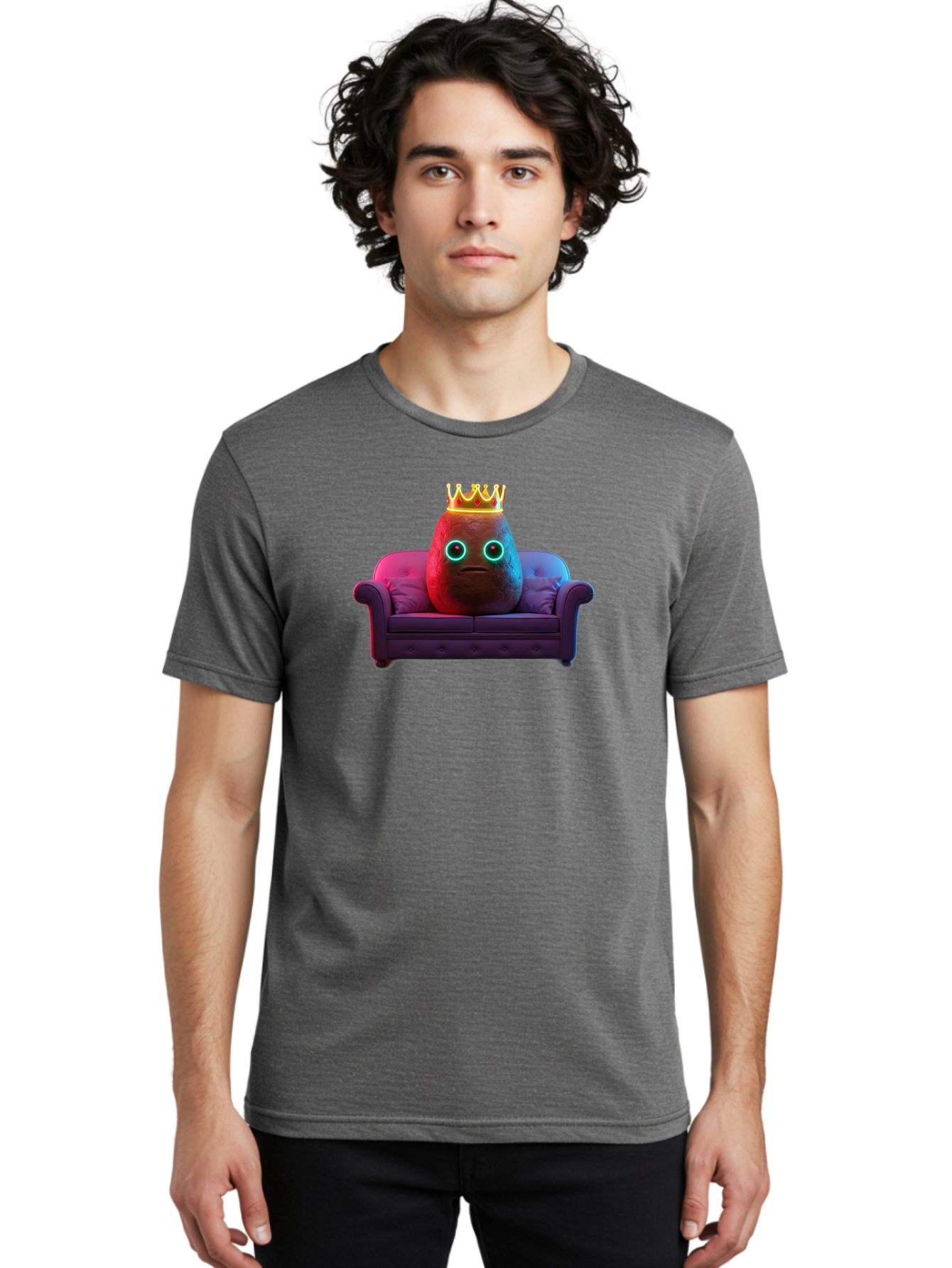 Egg-With-Crown Men'S Graphic Tee, 100% Cotton, Comfortable Casual Summer Wear, Machine Washable, Vintage Camera, Old Camera, Antique Camera, Black Camera, Classic Photography, Photography Equipment, Nostalgic Device, Film Camera, Camera Art Bah963