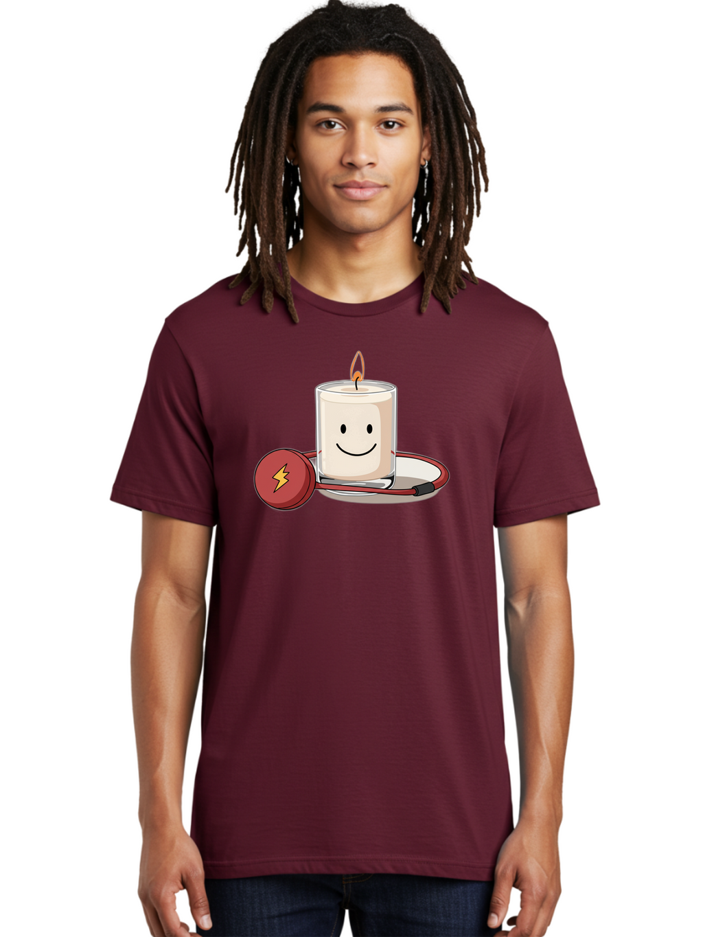 Electric-Candle-1 Men'S Graphic Tee, 100% Cotton, Comfortable Casual Summer Wear, Machine Washable, Vintage Camera, Old Camera, Antique Camera, Black Camera, Classic Photography, Photography Equipment, Nostalgic Device, Film Camera, Camera Art Bah964