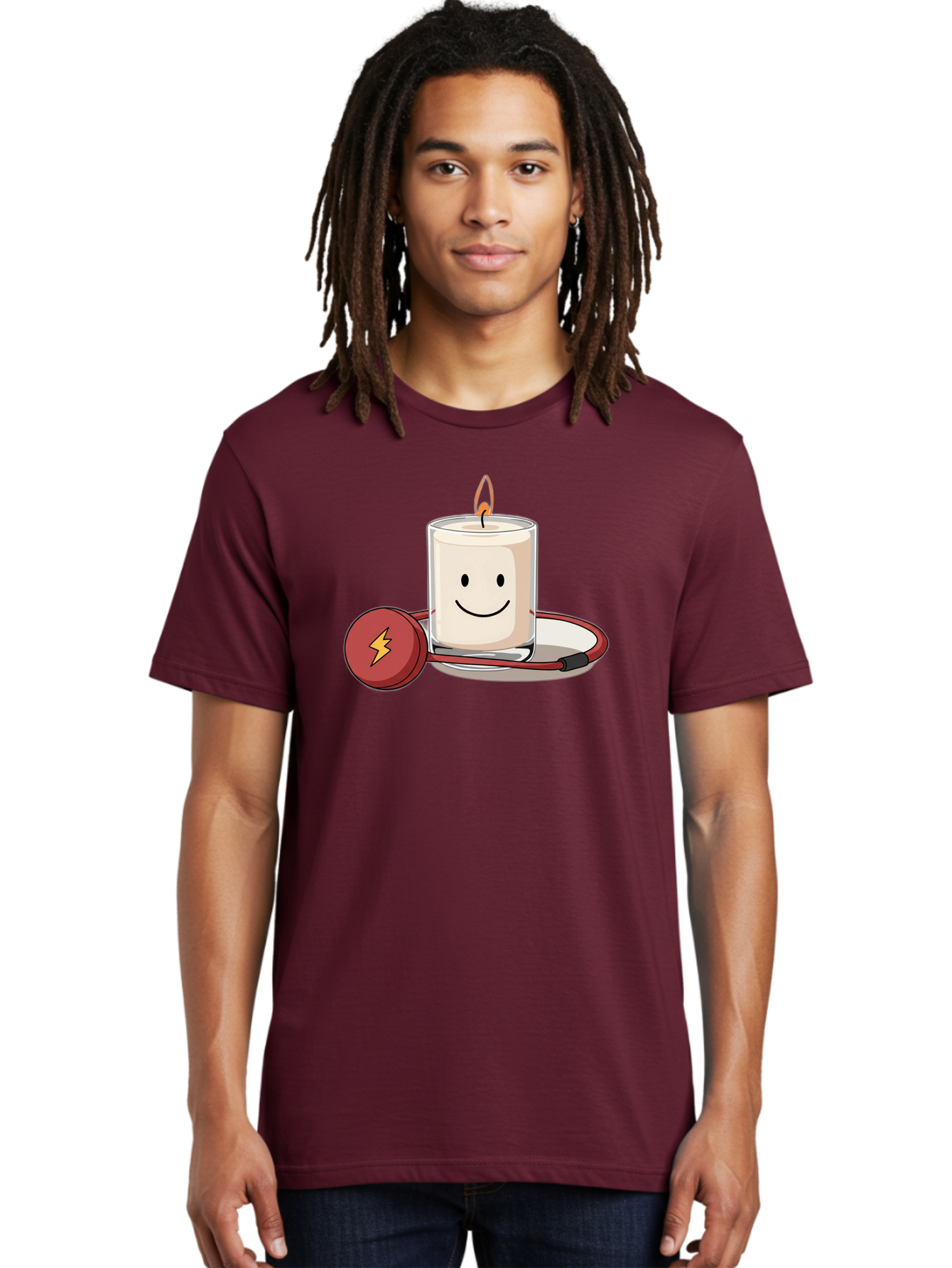 Electric-Candle-1 Men'S Graphic Tee, 100% Cotton, Comfortable Casual Summer Wear, Machine Washable, Vintage Camera, Old Camera, Antique Camera, Black Camera, Classic Photography, Photography Equipment, Nostalgic Device, Film Camera, Camera Art Bah964