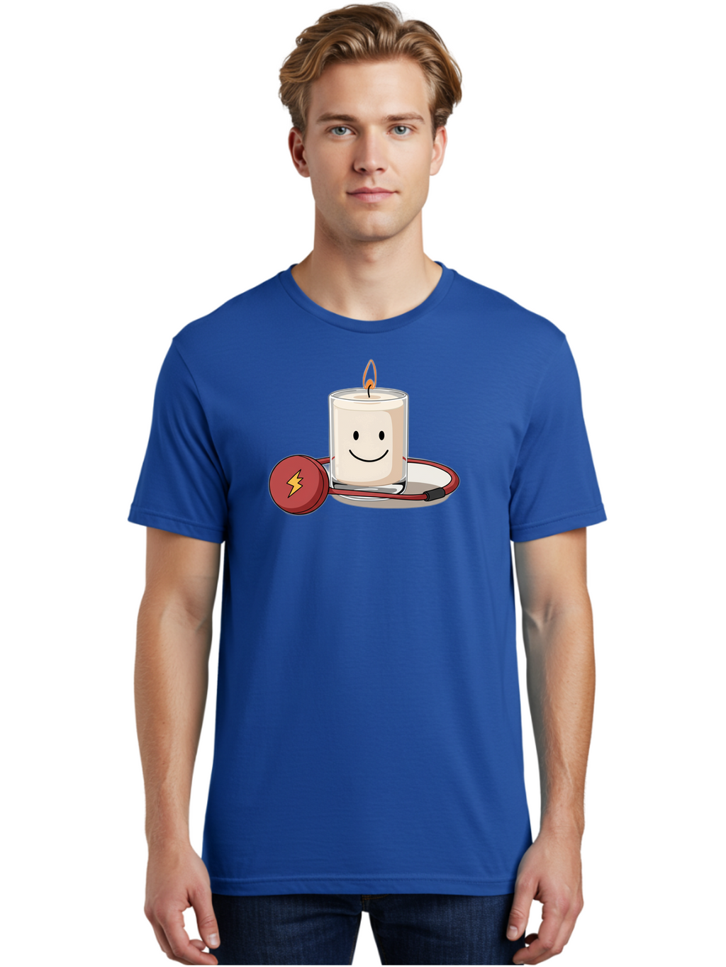 Electric-Candle-1 Men'S Graphic Tee, 100% Cotton, Comfortable Casual Summer Wear, Machine Washable, Vintage Camera, Old Camera, Antique Camera, Black Camera, Classic Photography, Photography Equipment, Nostalgic Device, Film Camera, Camera Art Bah964