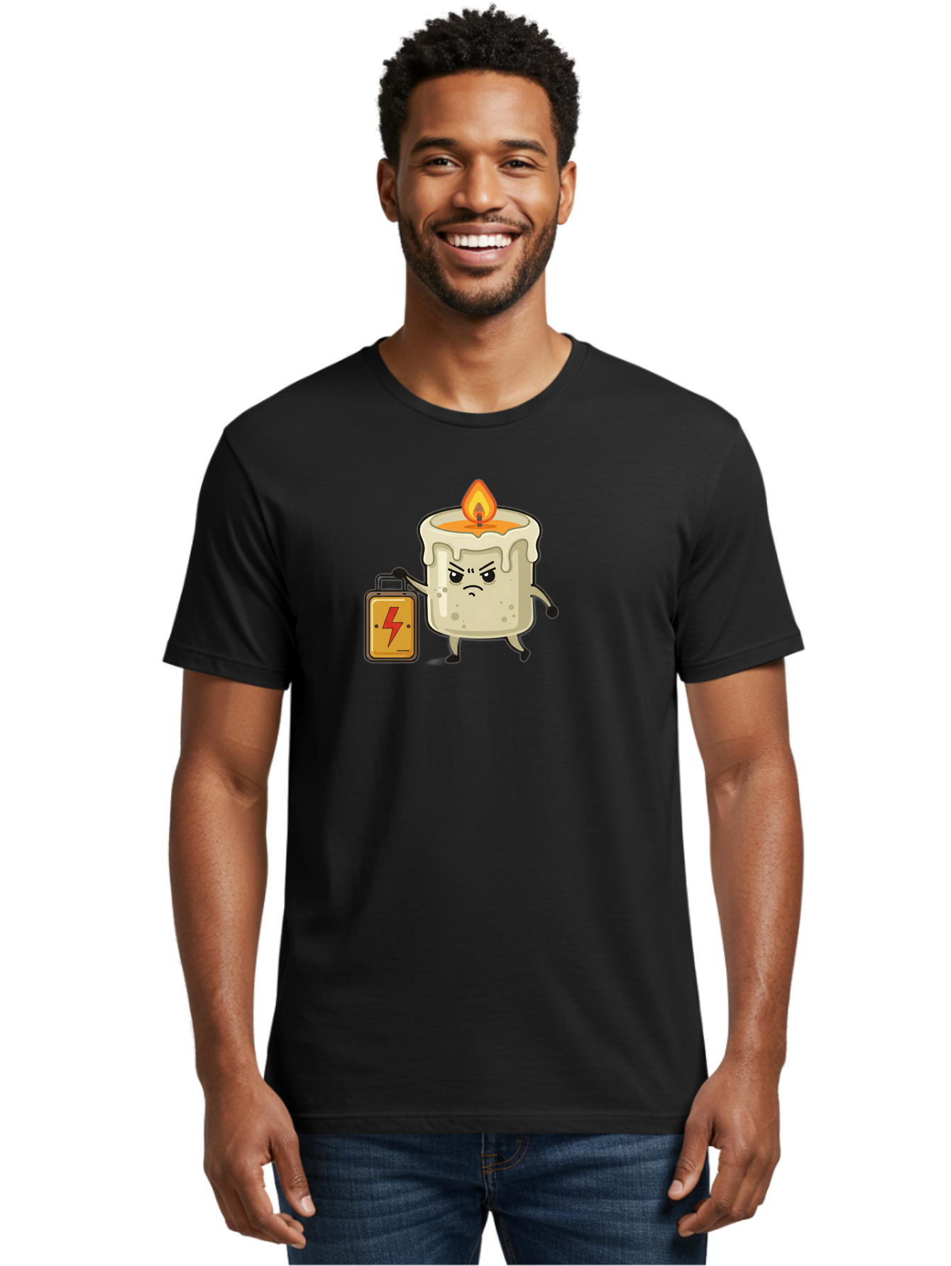 Electric-Candle Men'S Graphic Tee, 100% Cotton, Comfortable Casual Summer Wear, Machine Washable, Vintage Camera, Old Camera, Antique Camera, Black Camera, Classic Photography, Photography Equipment, Nostalgic Device, Film Camera, Camera Art Bah965