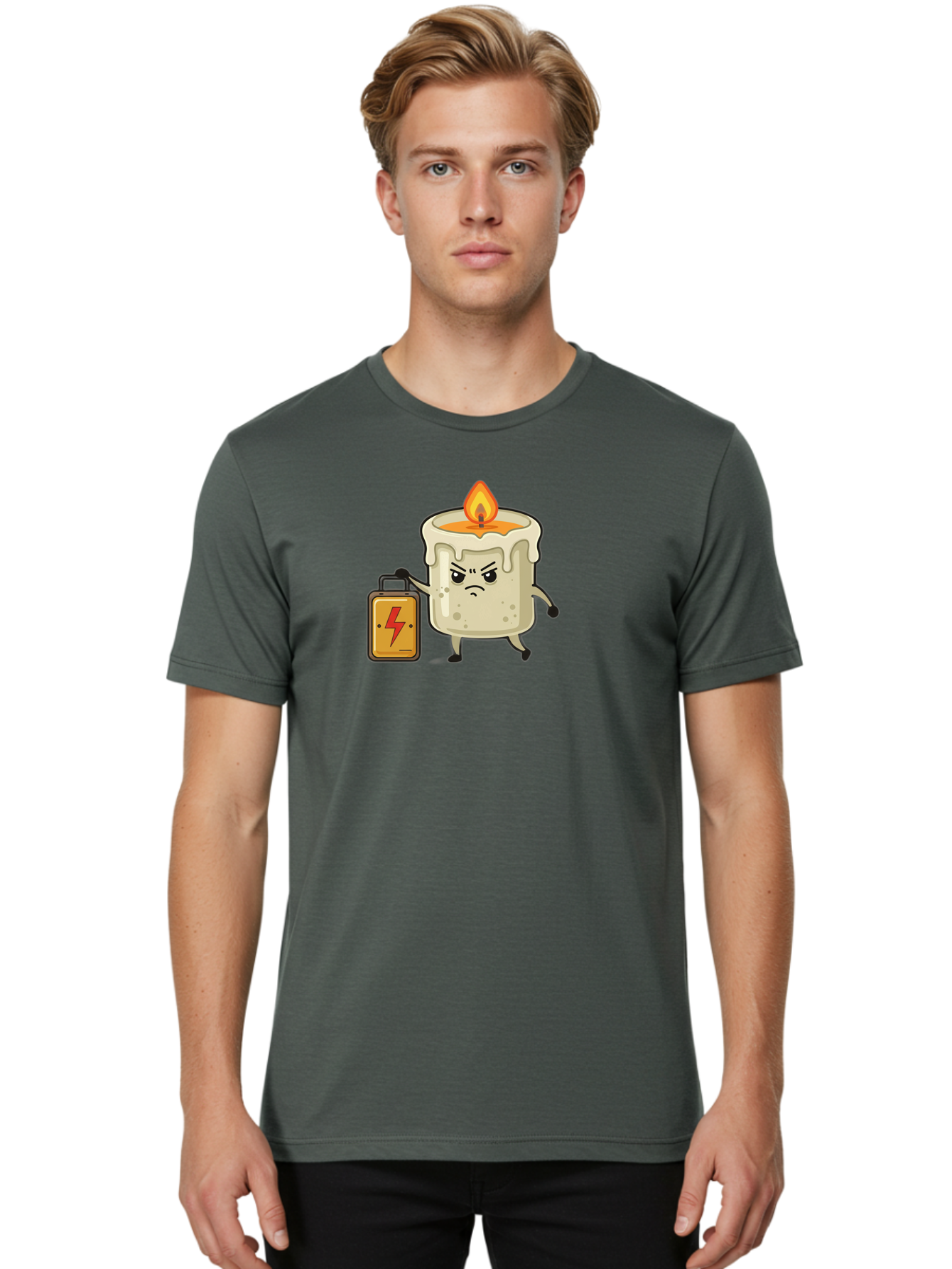 Electric-Candle Men'S Graphic Tee, 100% Cotton, Comfortable Casual Summer Wear, Machine Washable, Vintage Camera, Old Camera, Antique Camera, Black Camera, Classic Photography, Photography Equipment, Nostalgic Device, Film Camera, Camera Art Bah965