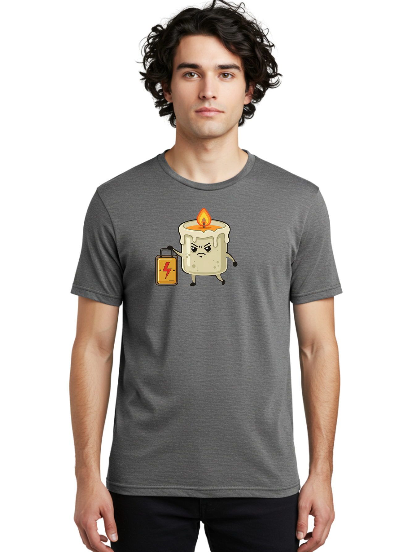 Electric-Candle Men'S Graphic Tee, 100% Cotton, Comfortable Casual Summer Wear, Machine Washable, Vintage Camera, Old Camera, Antique Camera, Black Camera, Classic Photography, Photography Equipment, Nostalgic Device, Film Camera, Camera Art Bah965