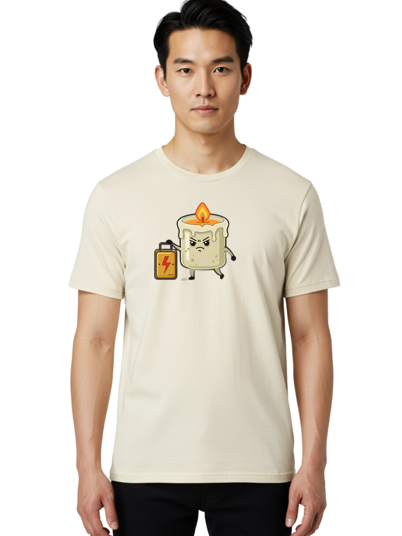 Electric-Candle Men'S Graphic Tee, 100% Cotton, Comfortable Casual Summer Wear, Machine Washable, Vintage Camera, Old Camera, Antique Camera, Black Camera, Classic Photography, Photography Equipment, Nostalgic Device, Film Camera, Camera Art Bah965
