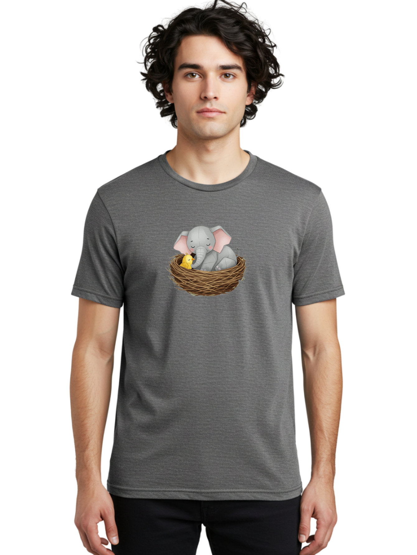 Elephant-And-Chick Men'S Graphic Tee, 100% Cotton, Comfortable Casual Summer Wear, Machine Washable, Vintage Camera, Old Camera, Antique Camera, Black Camera, Classic Photography, Photography Equipment, Nostalgic Device, Film Camera, Bah968