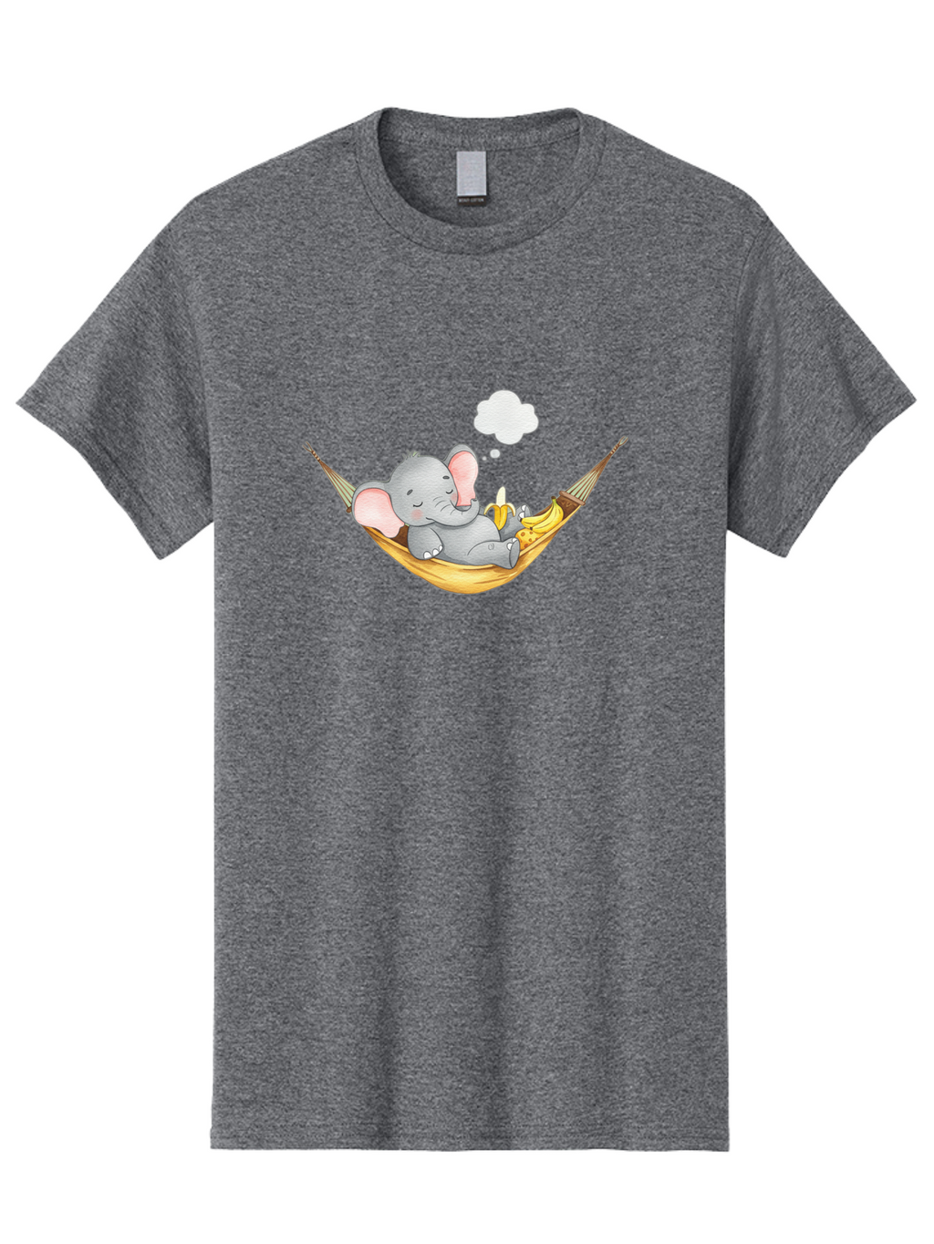 Elephant-In-Hammock Men'S Graphic Tee, 100% Cotton, Comfortable Casual Summer Wear, Machine Washable, Vintage Camera, Old Camera, Antique Camera, Black Camera, Classic Photography, Photography Equipment, Nostalgic Device, Film Camera, Bah969