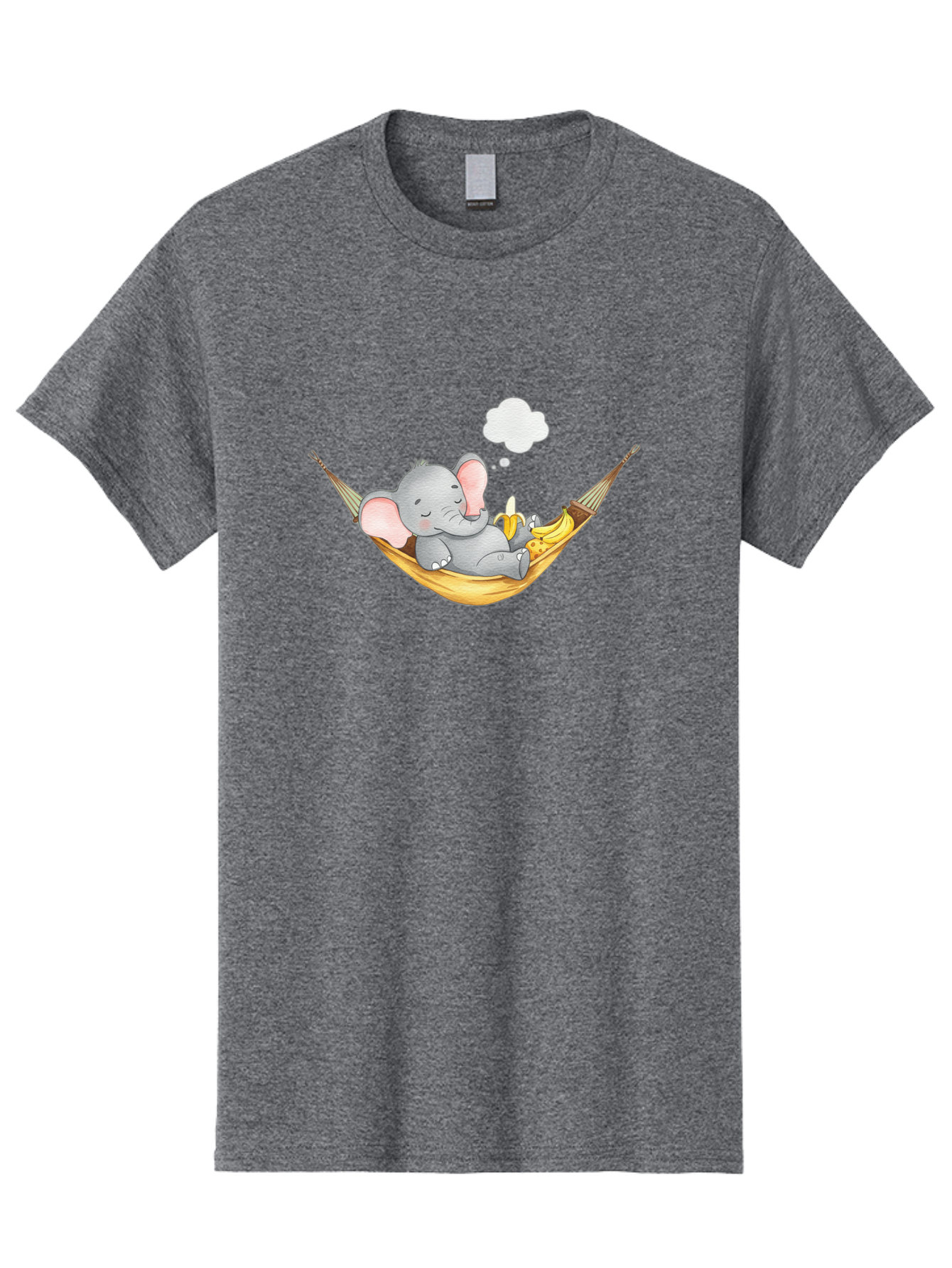 Elephant-In-Hammock Men'S Graphic Tee, 100% Cotton, Comfortable Casual Summer Wear, Machine Washable, Vintage Camera, Old Camera, Antique Camera, Black Camera, Classic Photography, Photography Equipment, Nostalgic Device, Film Camera, Bah969