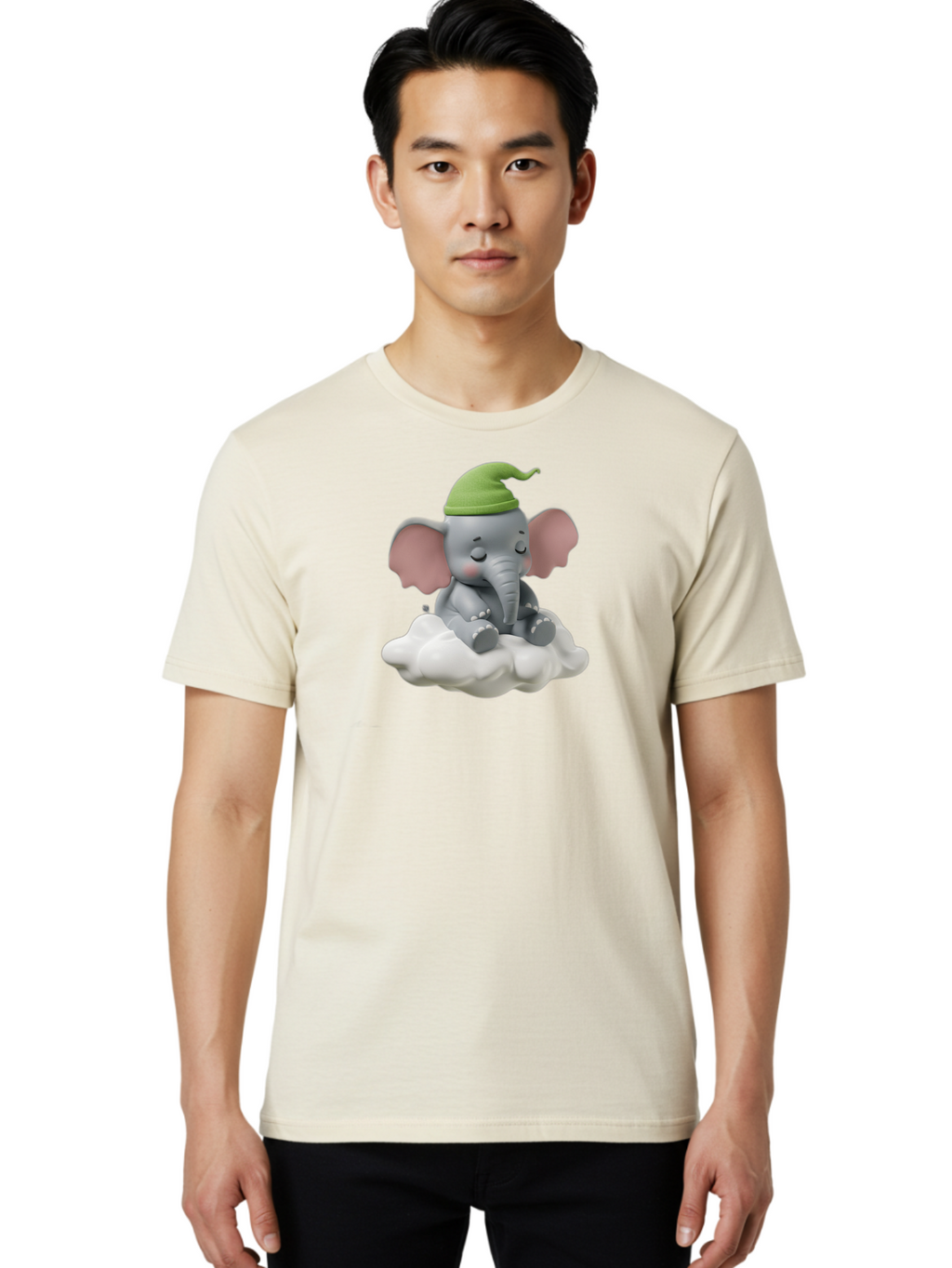 Elephant-On-Cloud Men'S Graphic Tee, 100% Cotton, Comfortable Casual Summer Wear, Machine Washable, Vintage Camera, Old Camera, Antique Camera, Black Camera, Classic Photography, Photography Equipment, Nostalgic Device, Film Camera, Camera Art Bah970