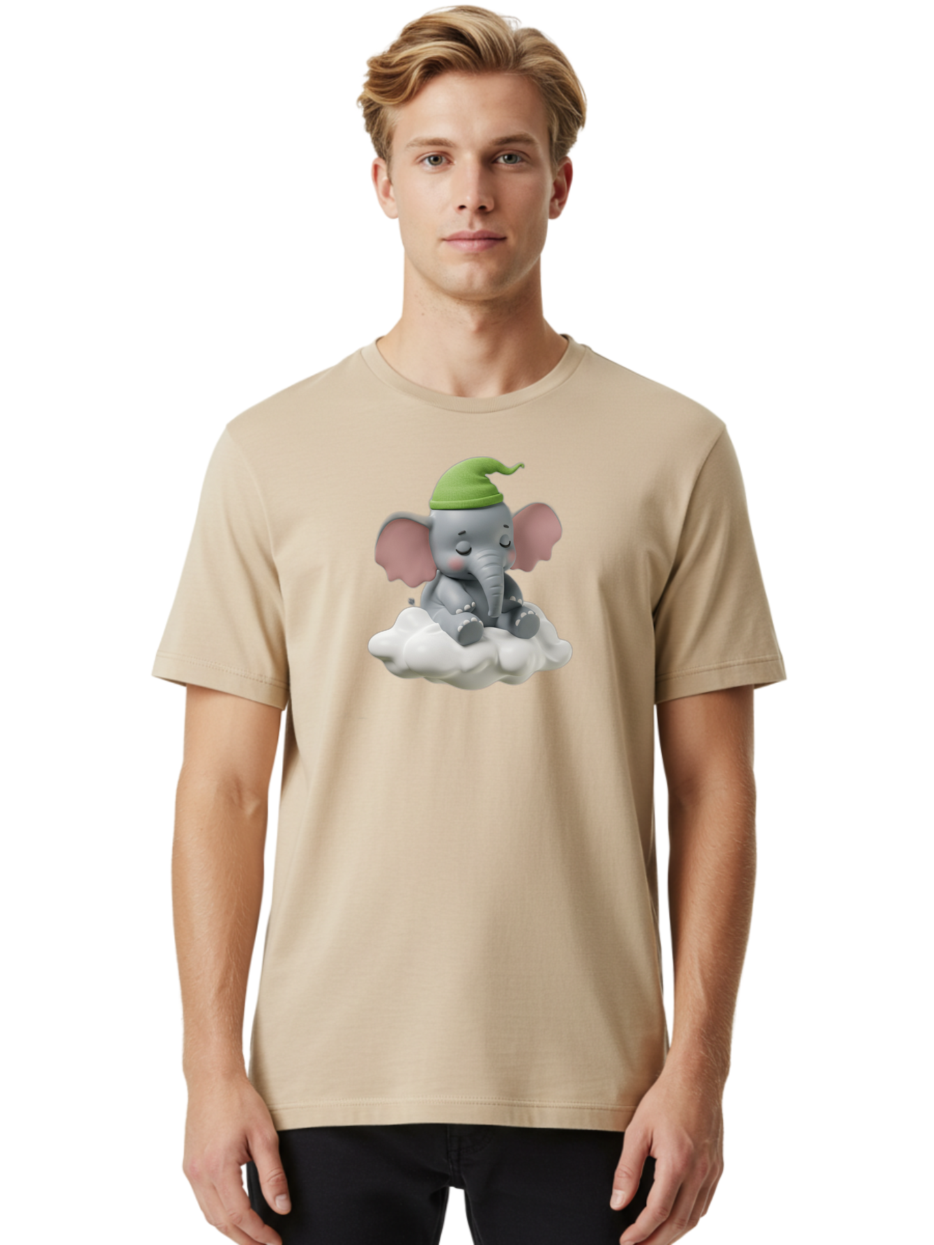 Elephant-On-Cloud Men'S Graphic Tee, 100% Cotton, Comfortable Casual Summer Wear, Machine Washable, Vintage Camera, Old Camera, Antique Camera, Black Camera, Classic Photography, Photography Equipment, Nostalgic Device, Film Camera, Camera Art Bah970