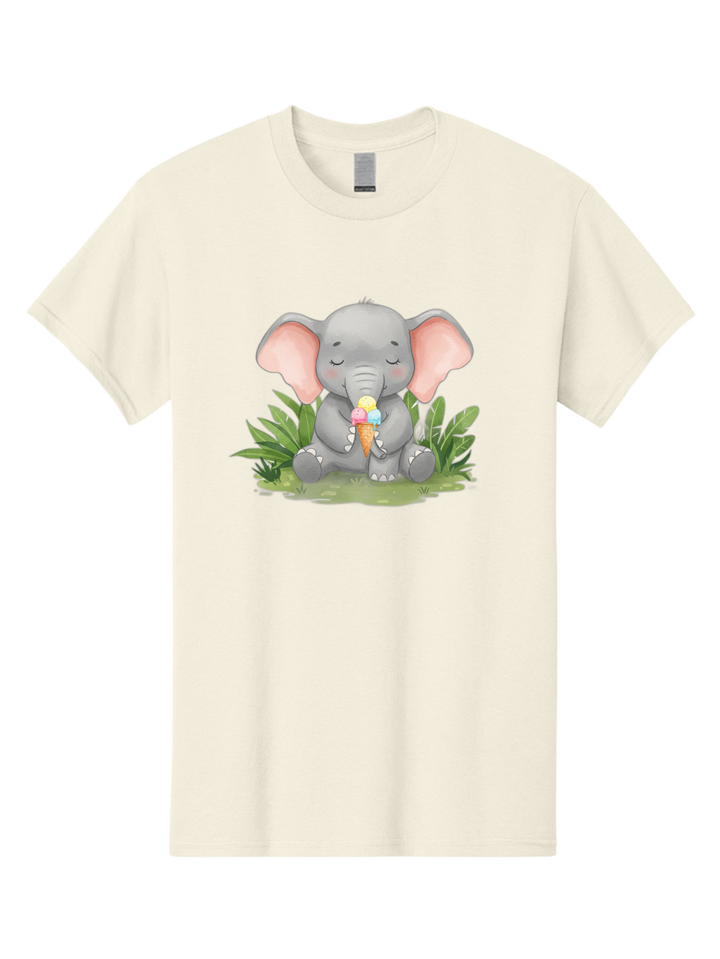 Elephant-With-Ice-Cream Men'S Graphic Tee, 100% Cotton, Comfortable Casual Summer Wear, Machine Washable, Vintage Camera, Old Camera, Antique Camera, Black Camera, Classic Photography, Photography Equipment, Nostalgic Device, Film Camera, Bah973