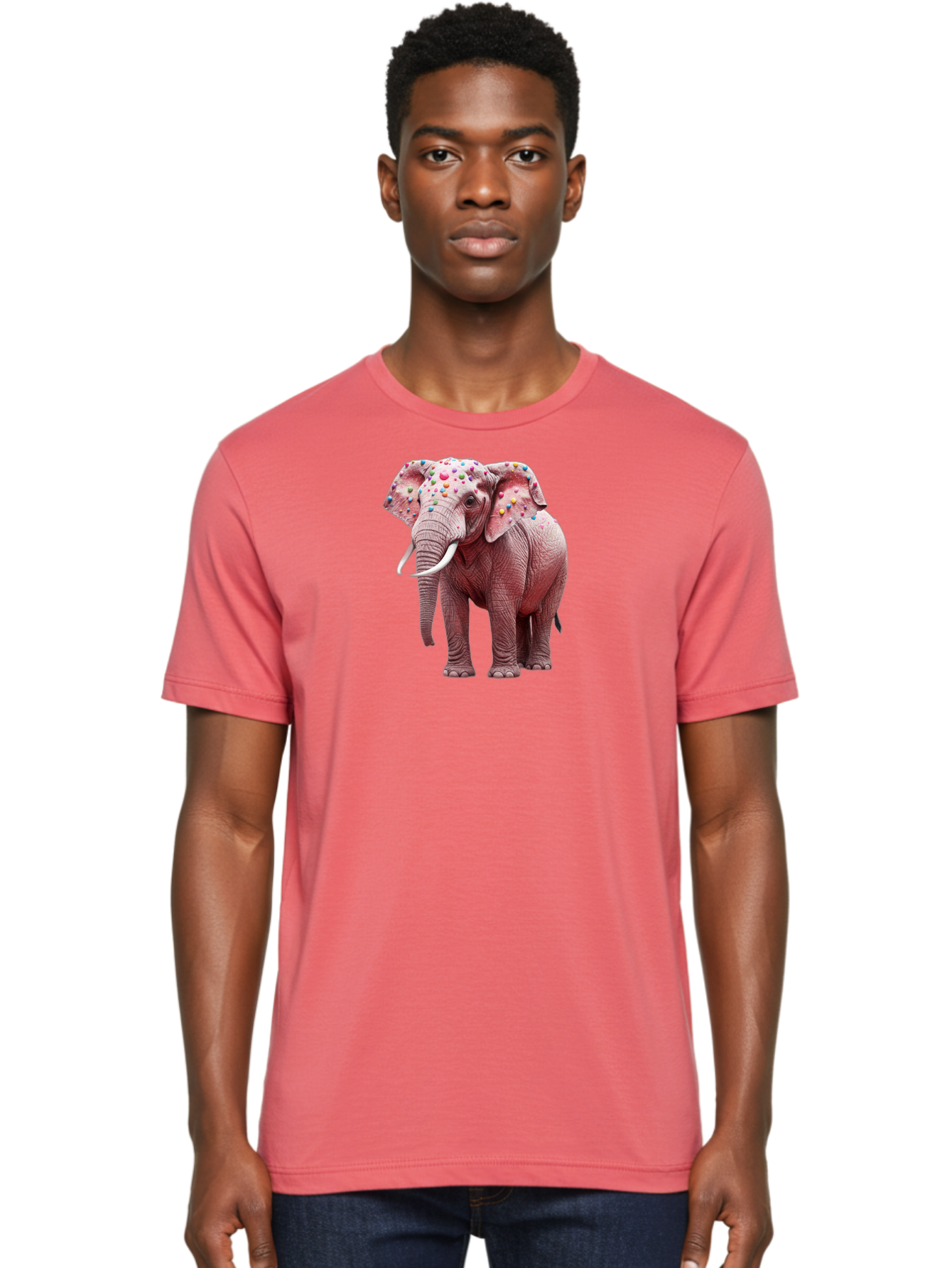Elephant-With-Sprinkles Men'S Graphic Tee, 100% Cotton, Comfortable Casual Summer Wear, Machine Washable, Vintage Camera, Old Camera, Antique Camera, Black Camera, Classic Photography, Photography Equipment, Nostalgic Device, Film Camera, Bah975