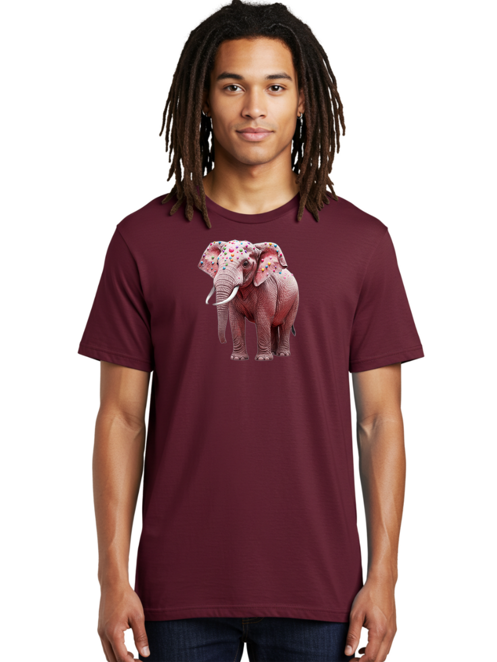 Elephant-With-Sprinkles Men'S Graphic Tee, 100% Cotton, Comfortable Casual Summer Wear, Machine Washable, Vintage Camera, Old Camera, Antique Camera, Black Camera, Classic Photography, Photography Equipment, Nostalgic Device, Film Camera, Bah975