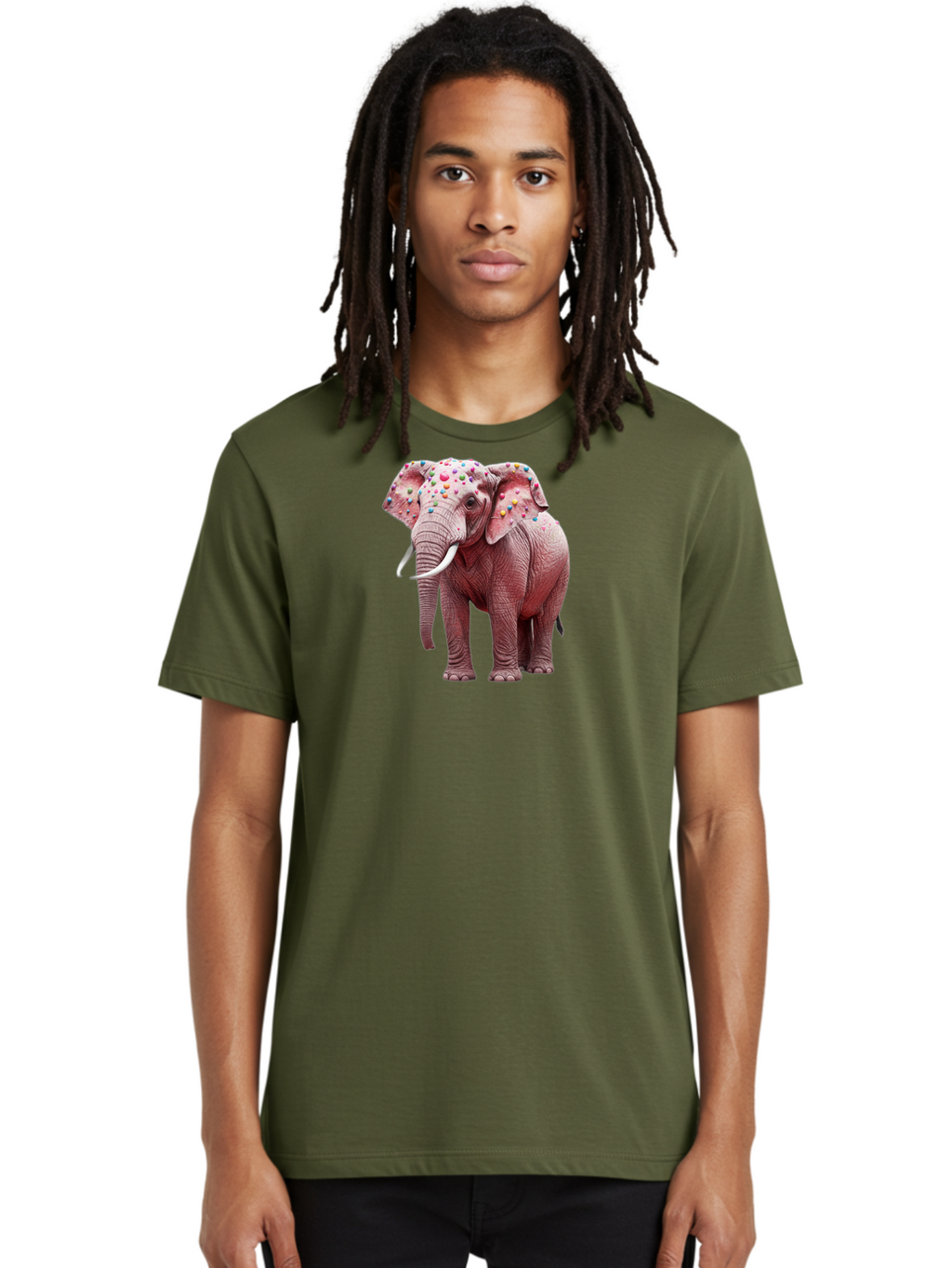 Elephant-With-Sprinkles Men'S Graphic Tee, 100% Cotton, Comfortable Casual Summer Wear, Machine Washable, Vintage Camera, Old Camera, Antique Camera, Black Camera, Classic Photography, Photography Equipment, Nostalgic Device, Film Camera, Bah975