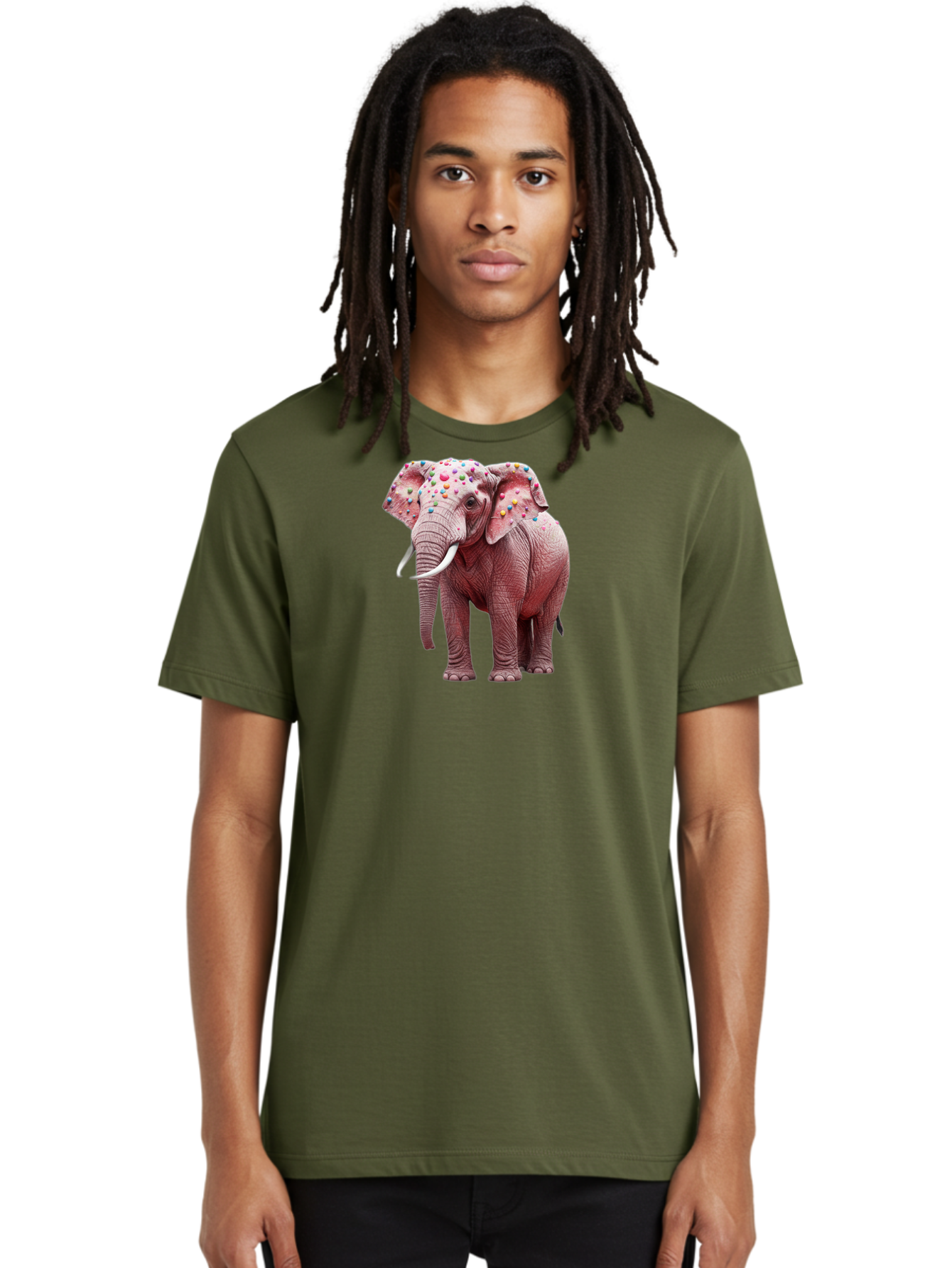 Elephant-With-Sprinkles Men'S Graphic Tee, 100% Cotton, Comfortable Casual Summer Wear, Machine Washable, Vintage Camera, Old Camera, Antique Camera, Black Camera, Classic Photography, Photography Equipment, Nostalgic Device, Film Camera, Bah975