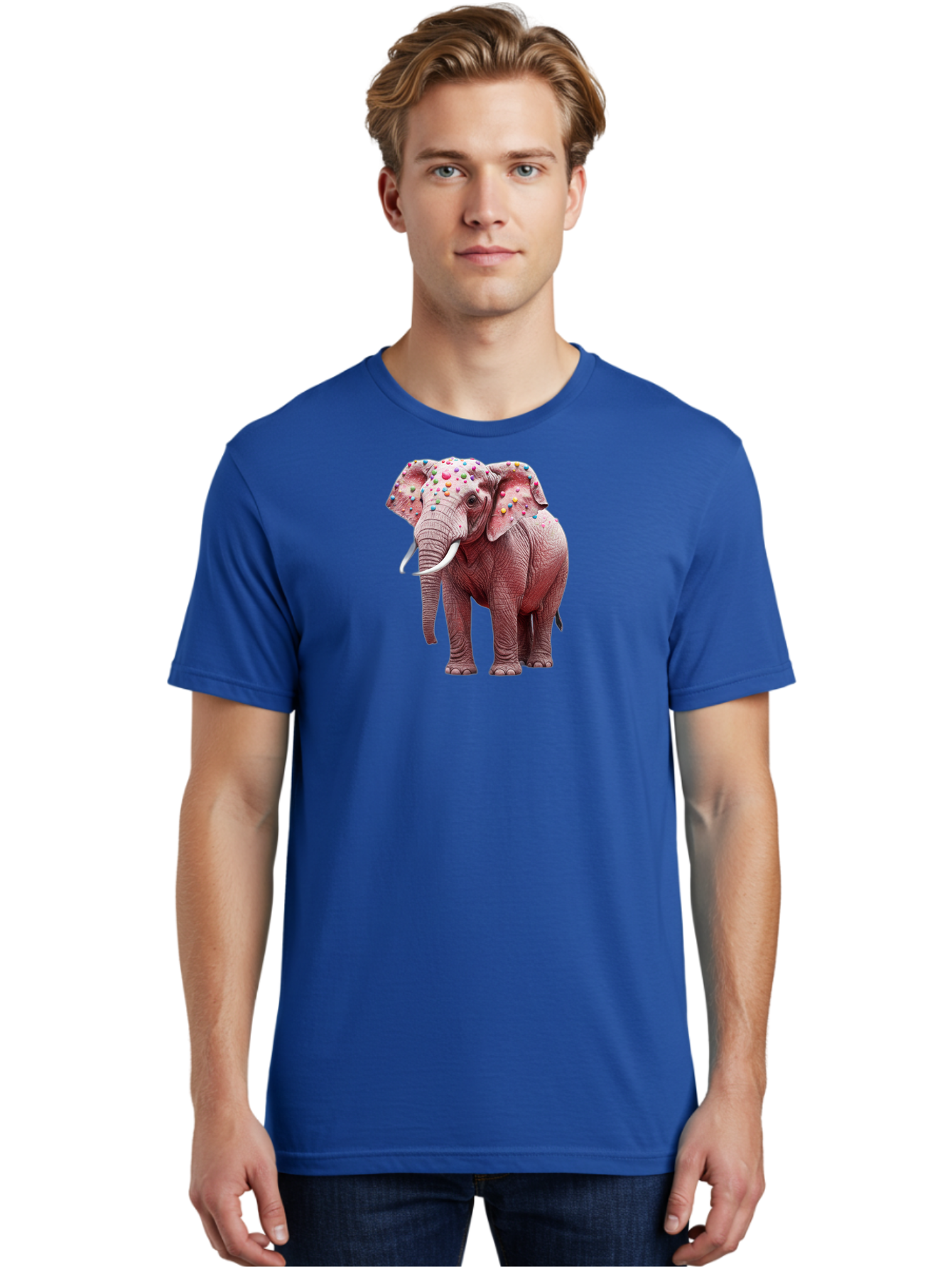 Elephant-With-Sprinkles Men'S Graphic Tee, 100% Cotton, Comfortable Casual Summer Wear, Machine Washable, Vintage Camera, Old Camera, Antique Camera, Black Camera, Classic Photography, Photography Equipment, Nostalgic Device, Film Camera, Bah975