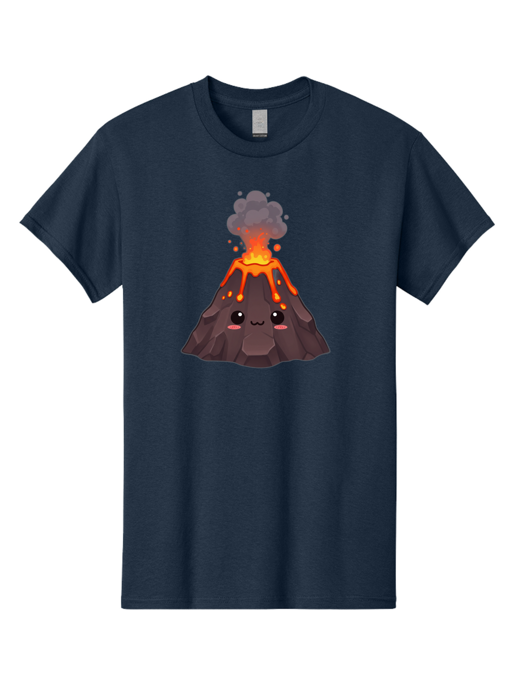 Erupting-Volcano-1 Men'S Graphic Tee, 100% Cotton, Comfortable Casual Summer Wear, Machine Washable, Vintage Camera, Old Camera, Antique Camera, Black Camera, Classic Photography, Photography Equipment, Nostalgic Device, Film Camera, Bah977