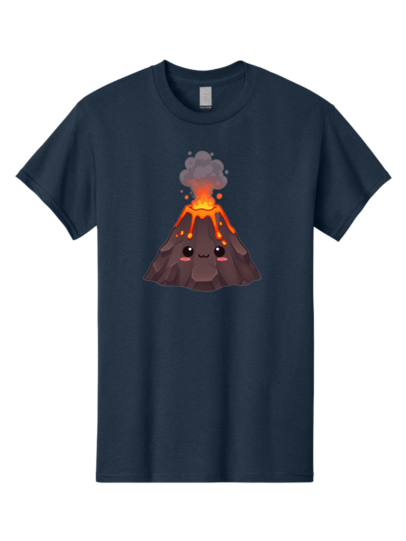 Erupting-Volcano-1 Men'S Graphic Tee, 100% Cotton, Comfortable Casual Summer Wear, Machine Washable, Vintage Camera, Old Camera, Antique Camera, Black Camera, Classic Photography, Photography Equipment, Nostalgic Device, Film Camera, Bah977